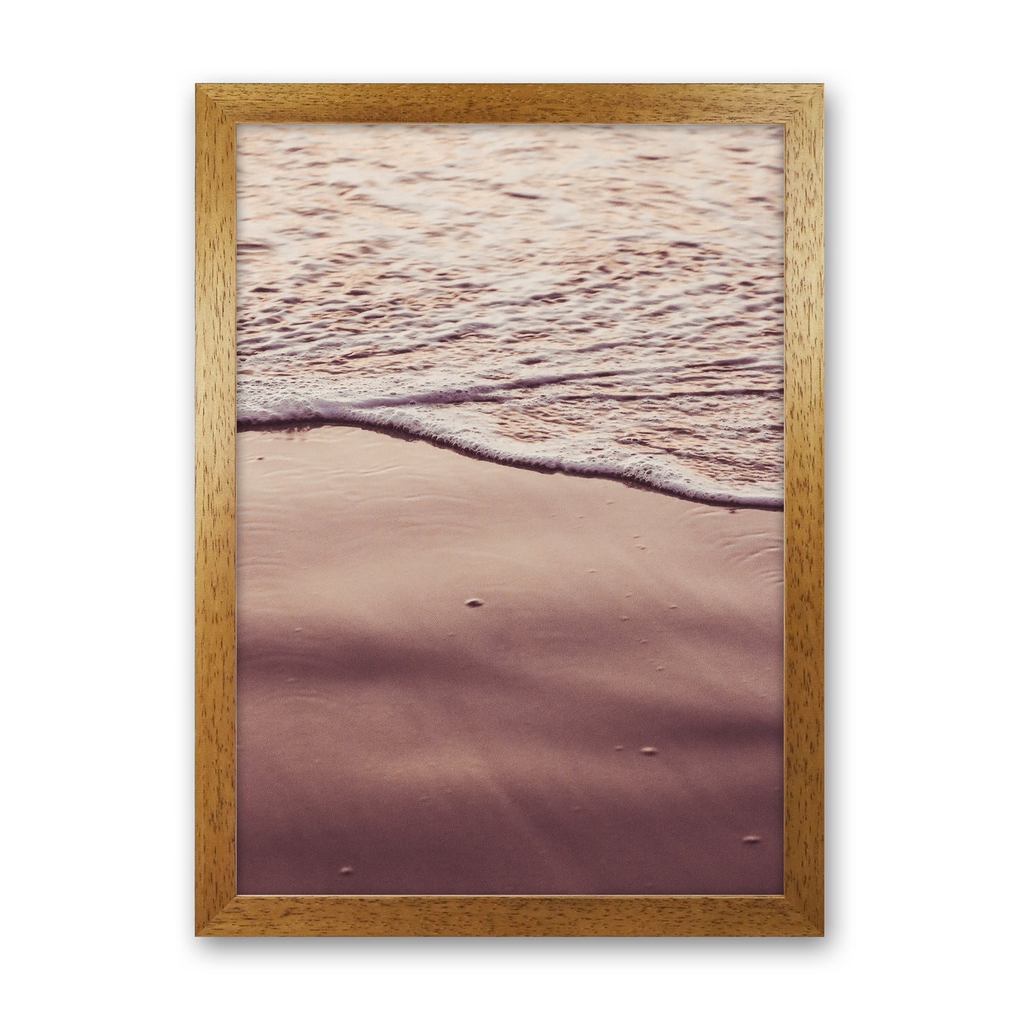 Sunset Waves Photography Print by Victoria Frost Oak Grain