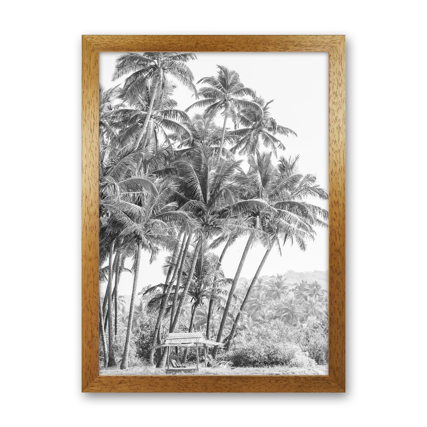 Jungle II Photography Print by Victoria Frost Oak Grain