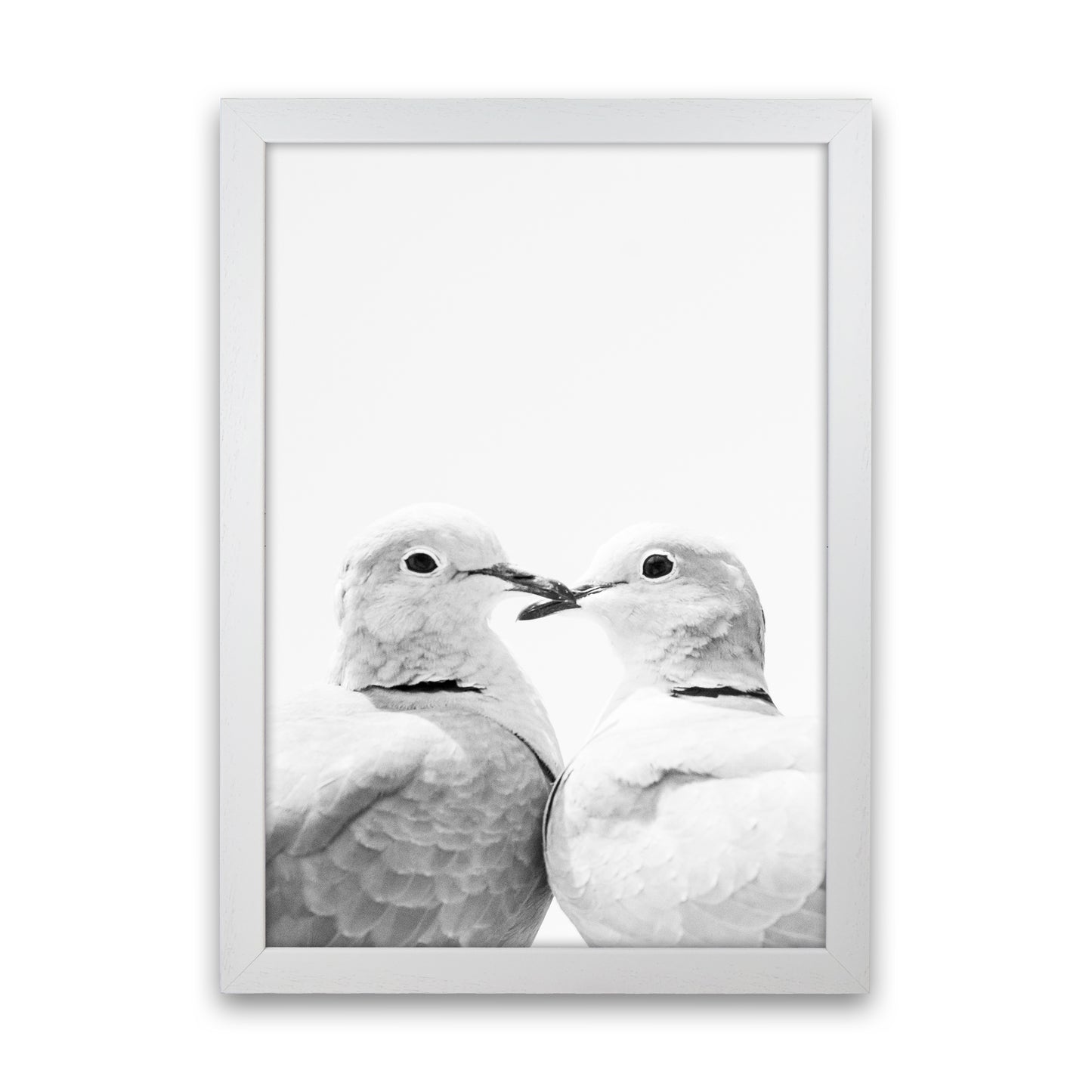 Lovers Photography Print by Victoria Frost White Grain