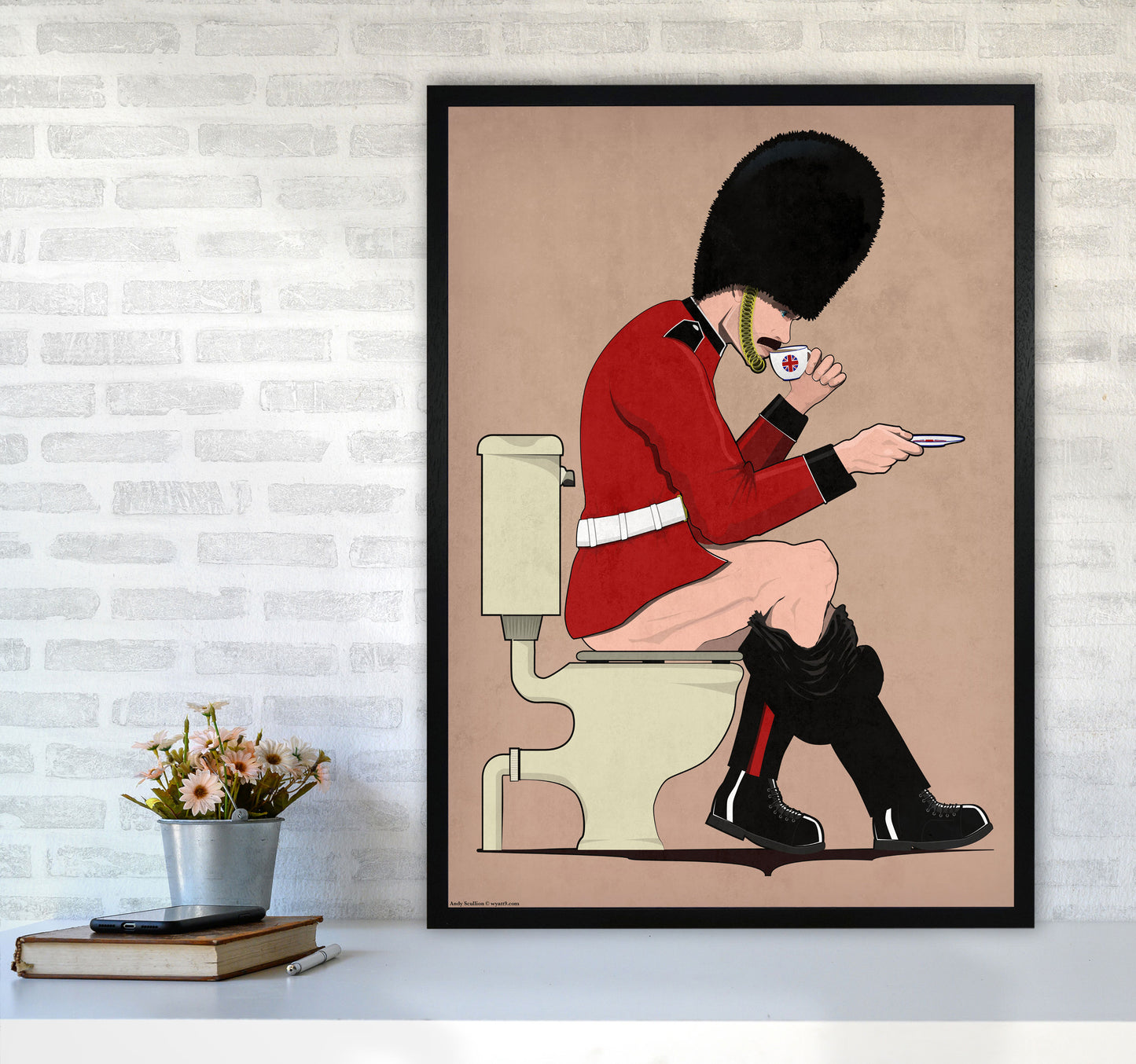 Soldier by Wyatt9 A1 White Frame