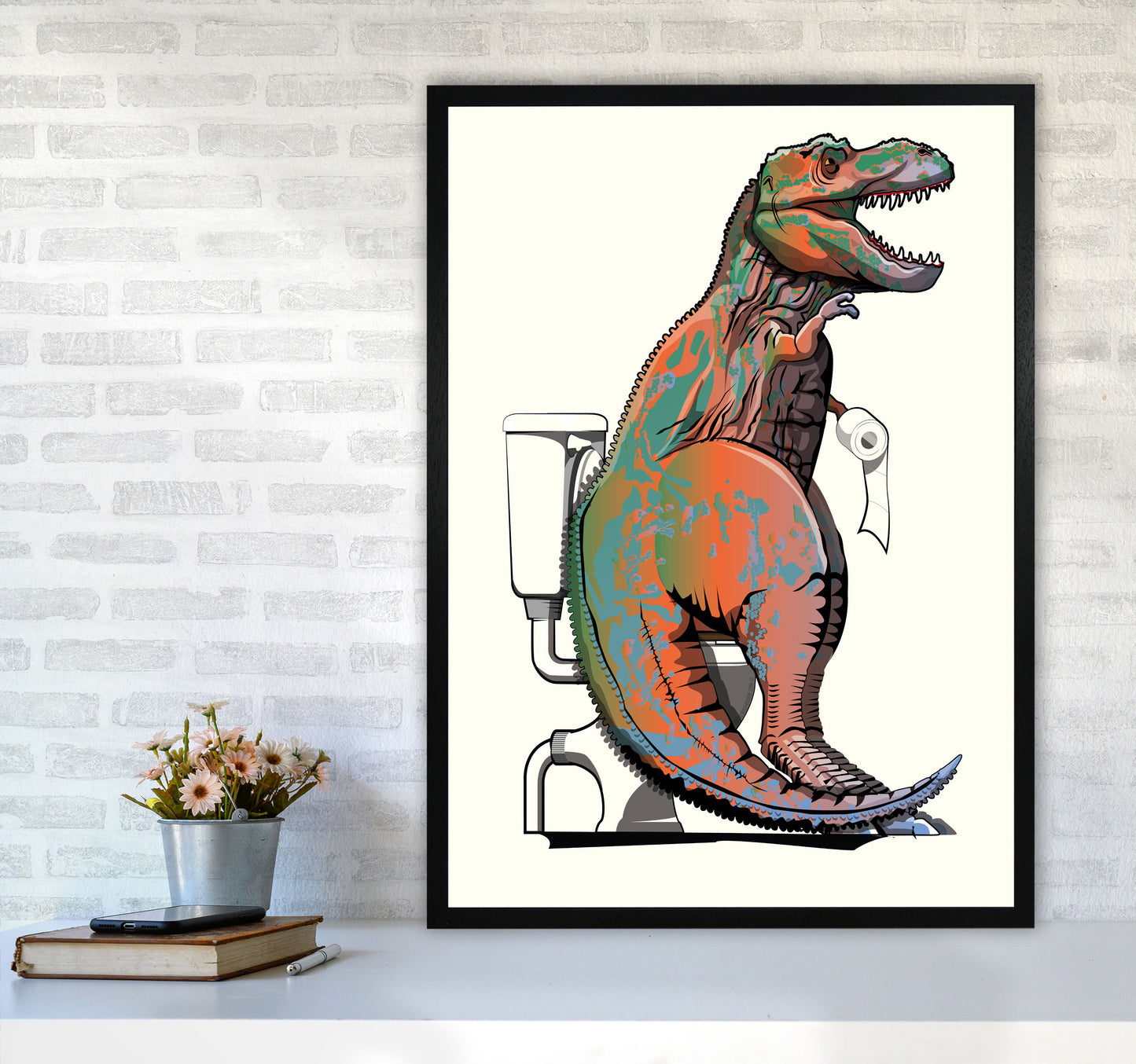 Trex Toilet Bathroom by Wyatt9 A1 White Frame