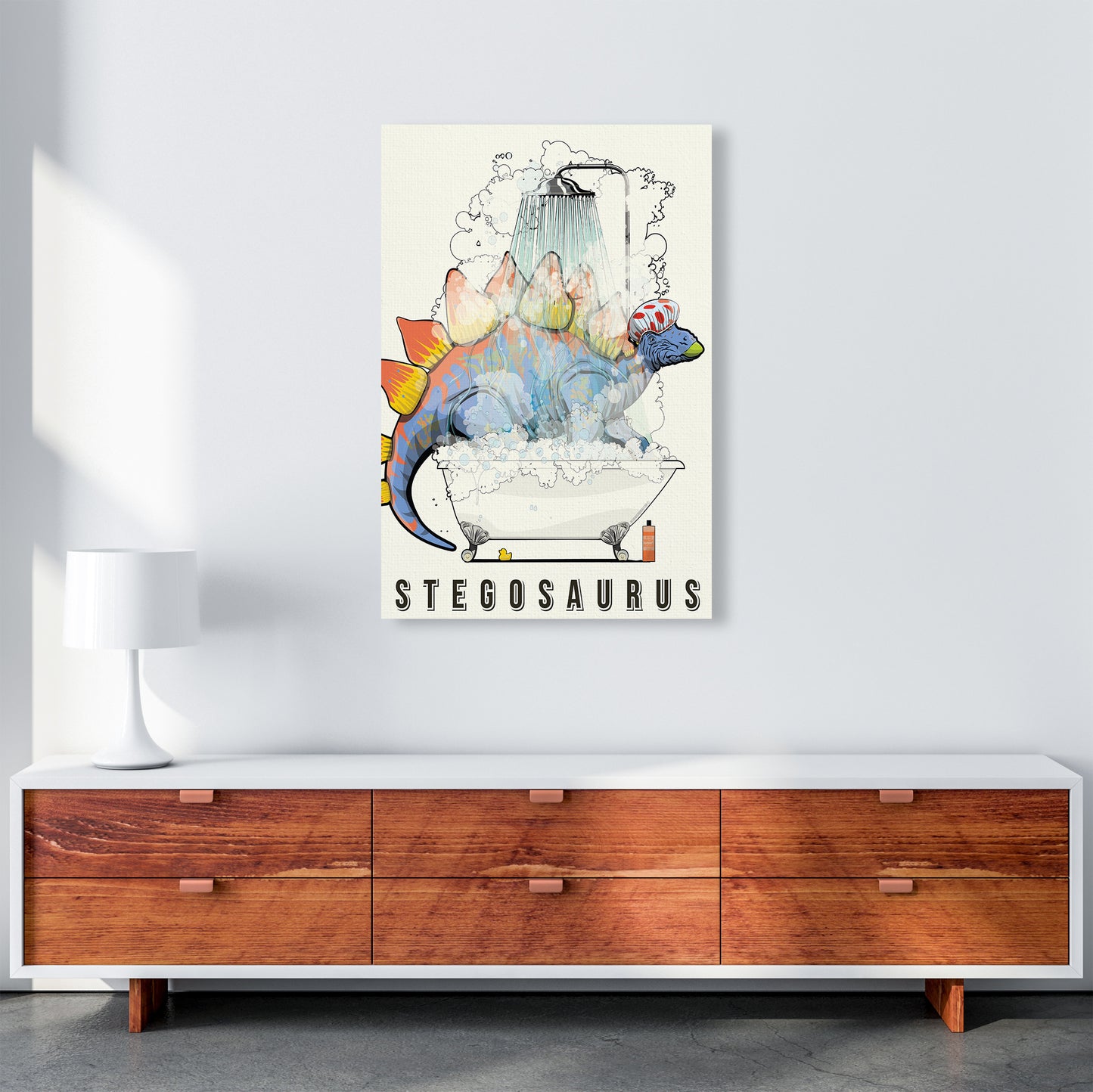 Steg Bathroom Print by Wyatt9 A1 Canvas