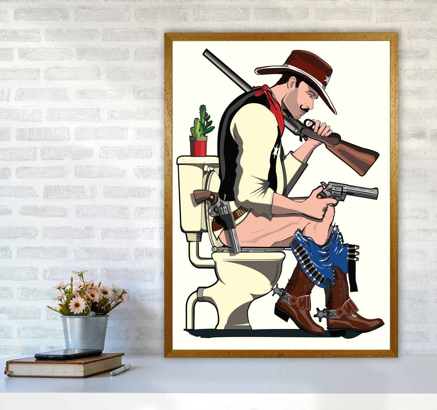 Cowboy by Wyatt9 A1 Print Only