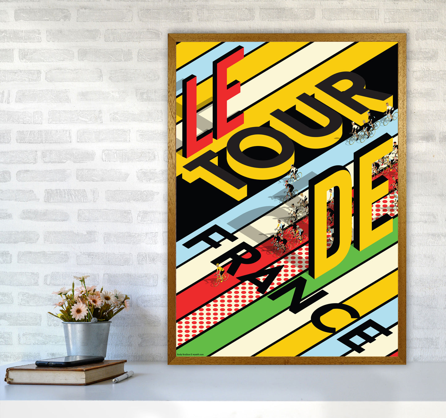 TDF Isometric by Wyatt9 A1 Print Only