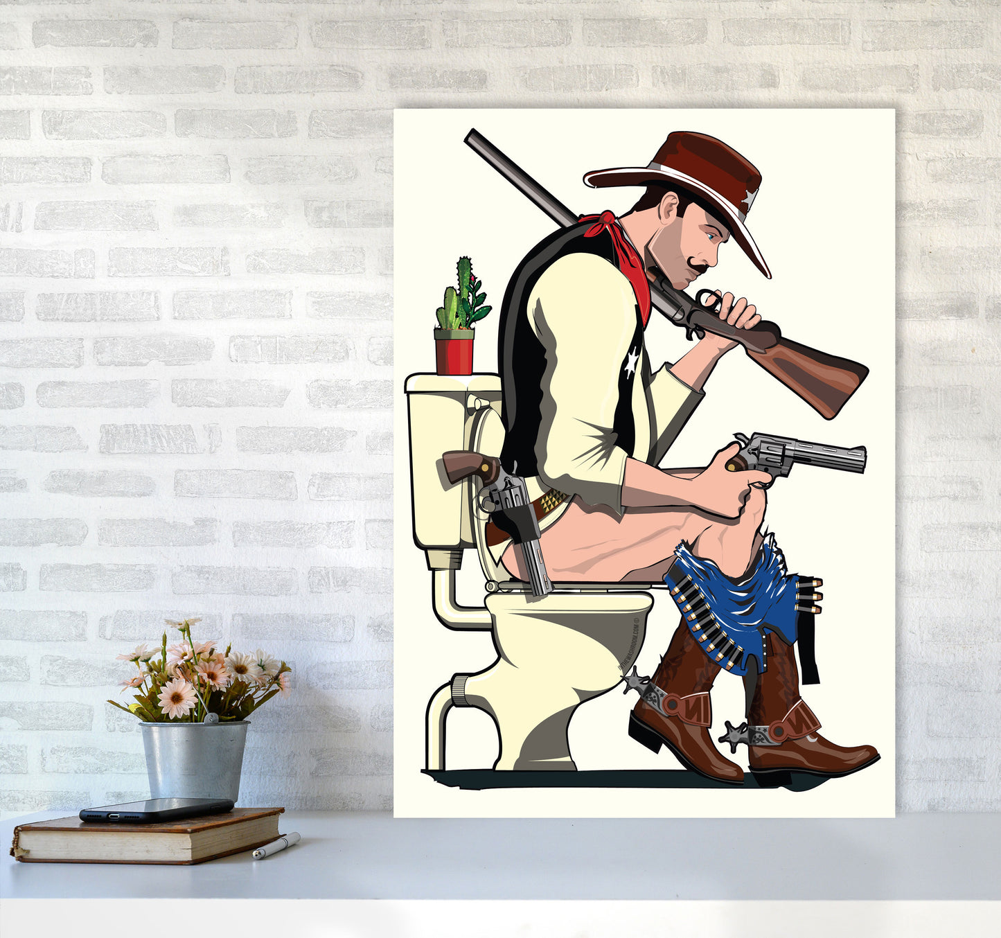 Cowboy by Wyatt9 A1 Black Frame