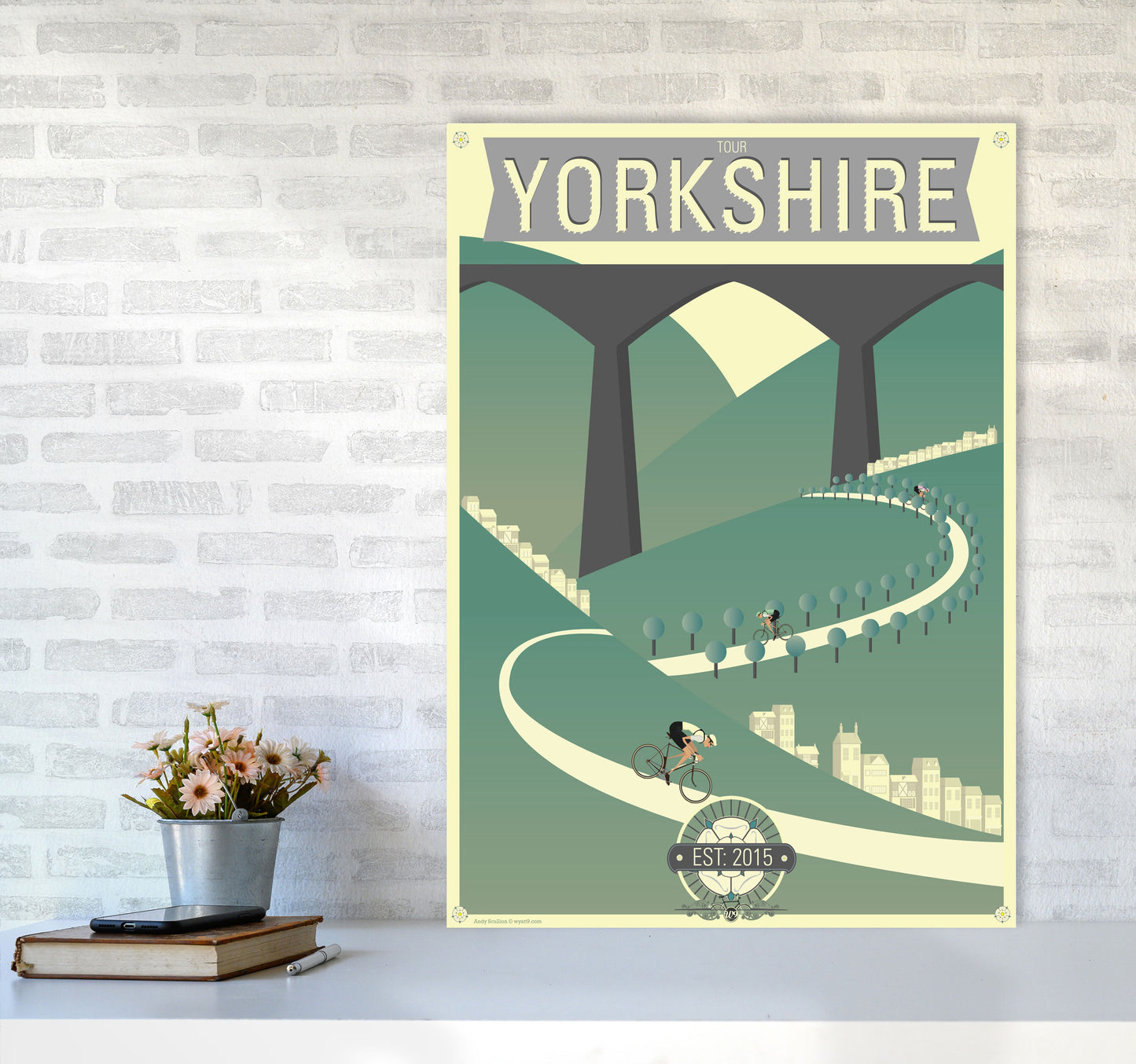 Yorkshire 2019 by Wyatt9 A1 Black Frame