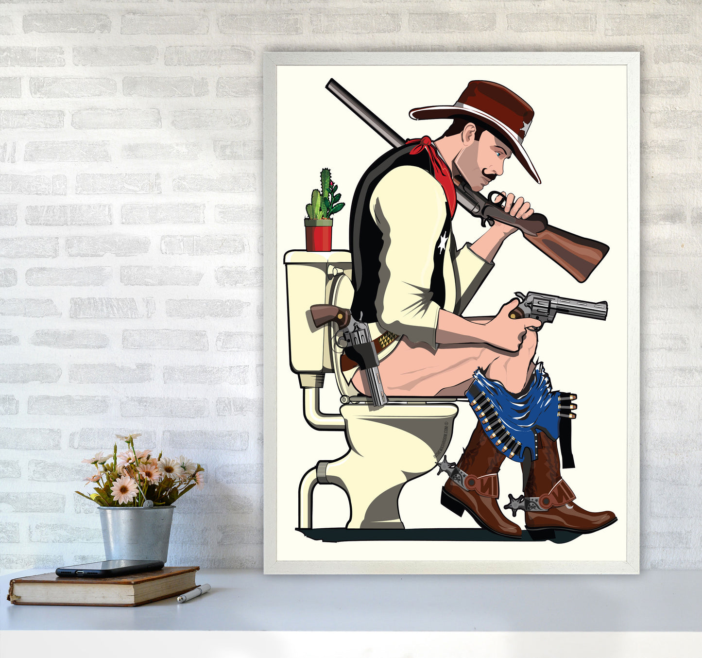 Cowboy by Wyatt9 A1 Oak Frame