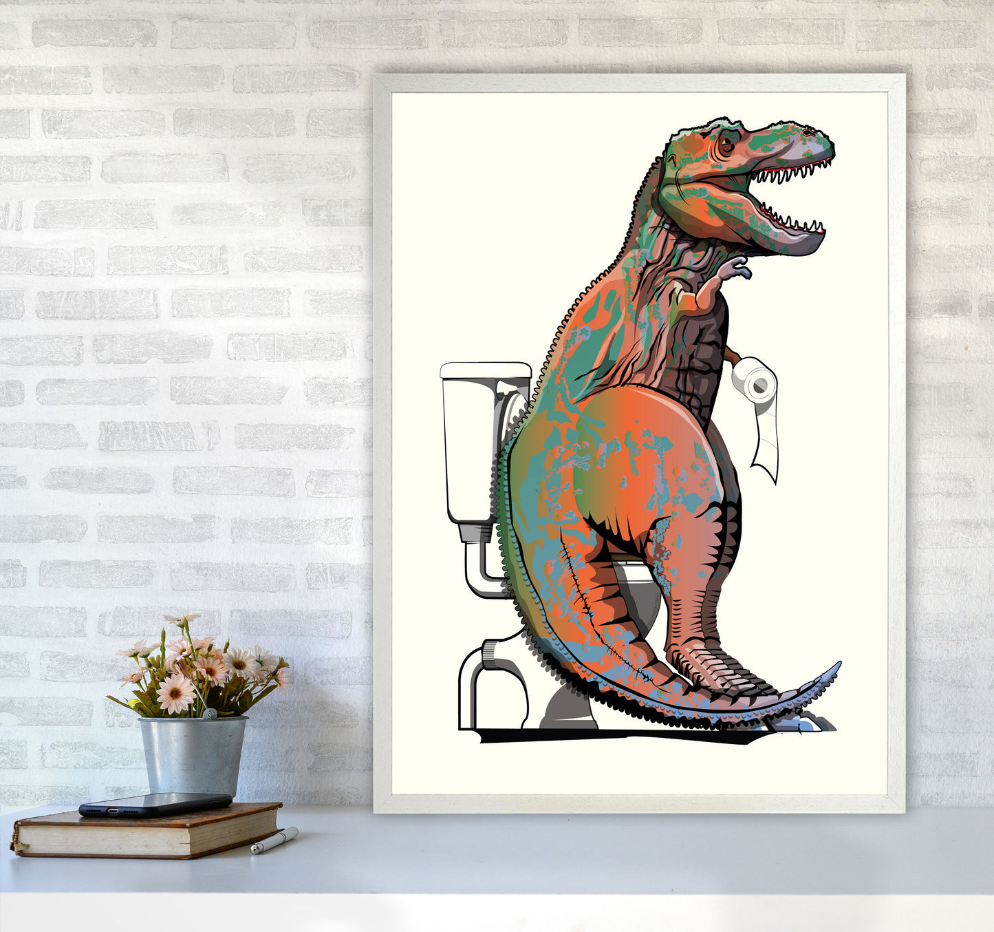 Trex Toilet Bathroom by Wyatt9 A1 Oak Frame