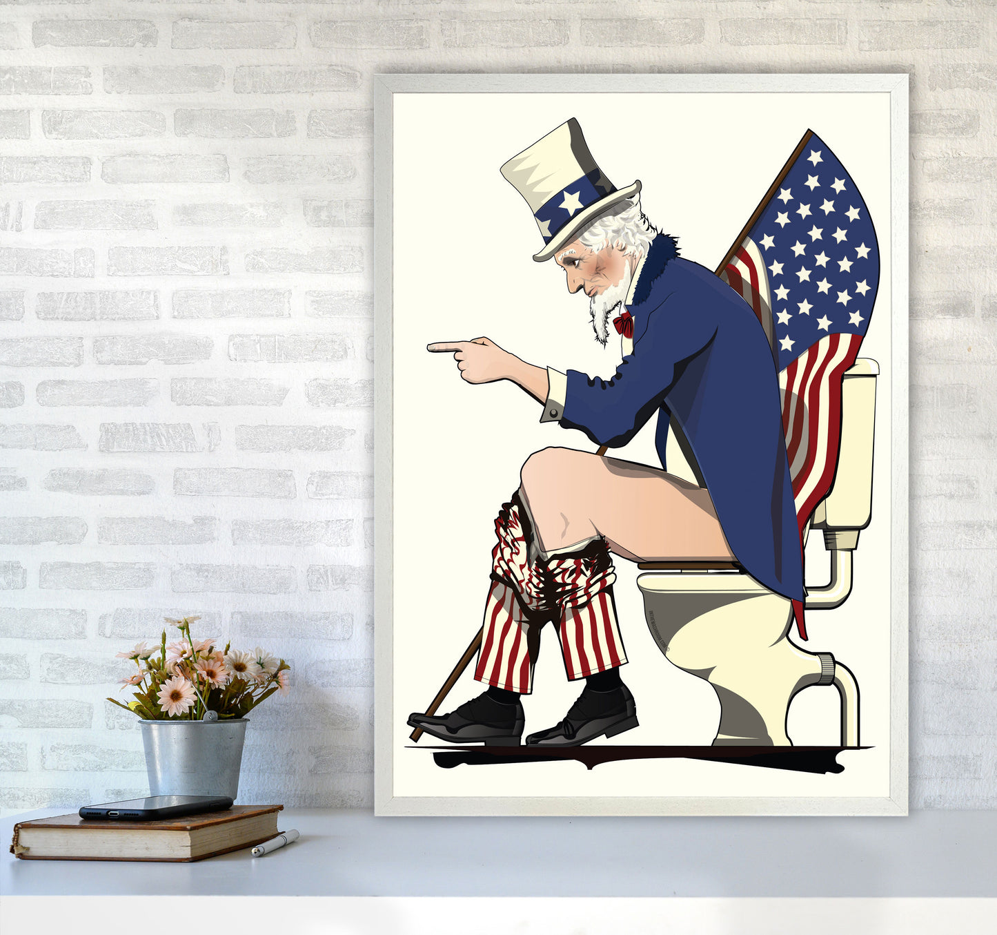 Uncle Sam loo by Wyatt9 A1 Oak Frame