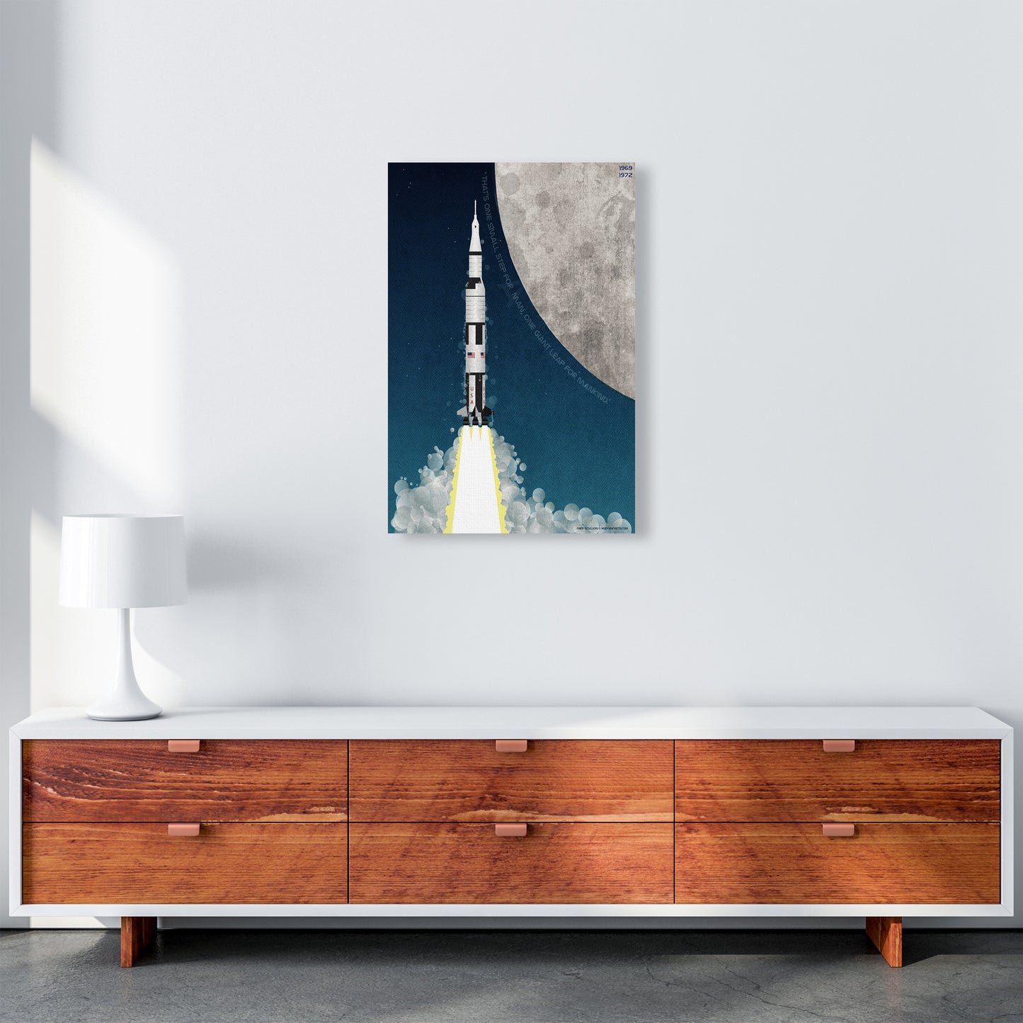 Apollo Art Print by Wyatt9 A2 Canvas