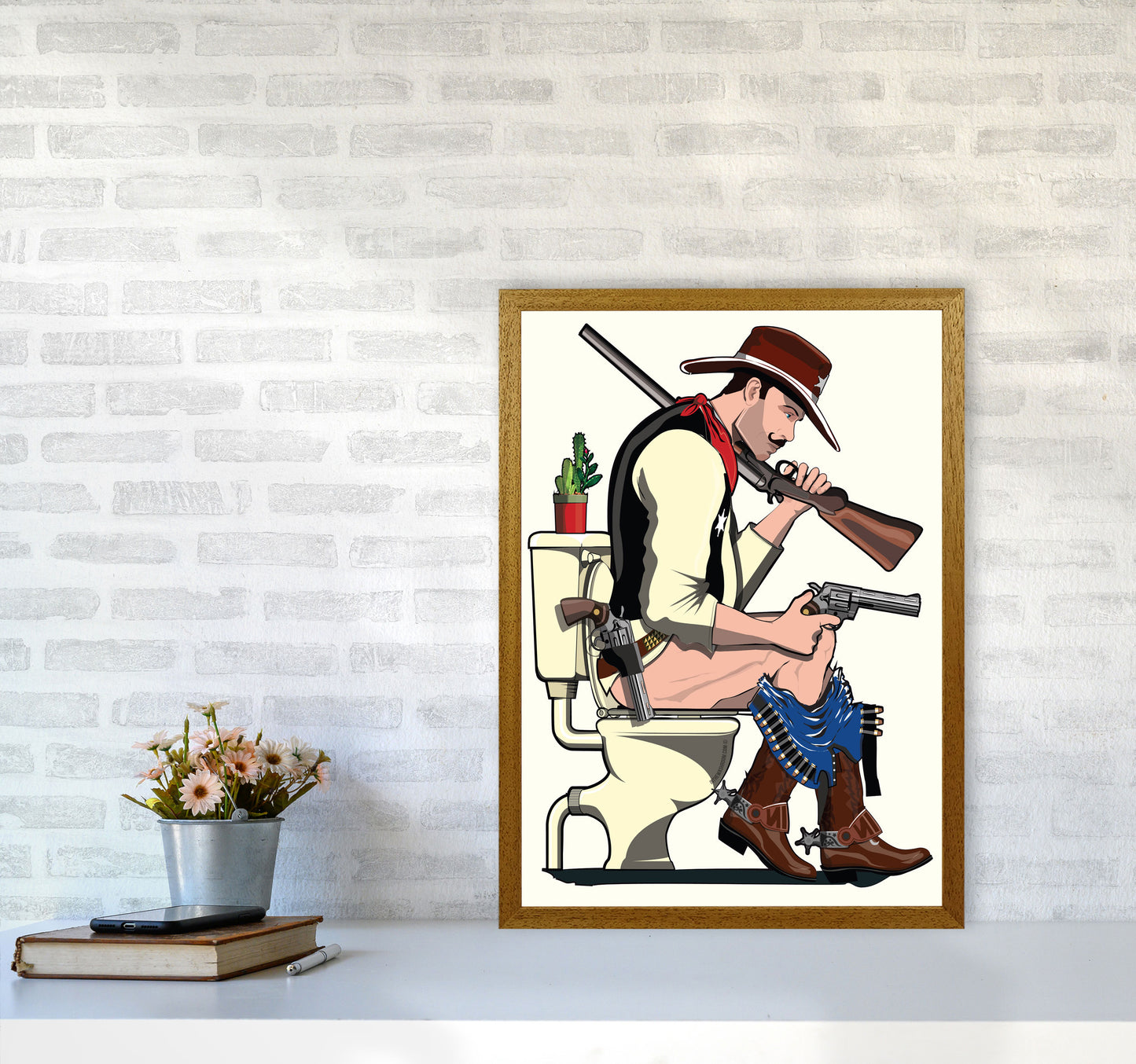 Cowboy by Wyatt9 A2 Print Only