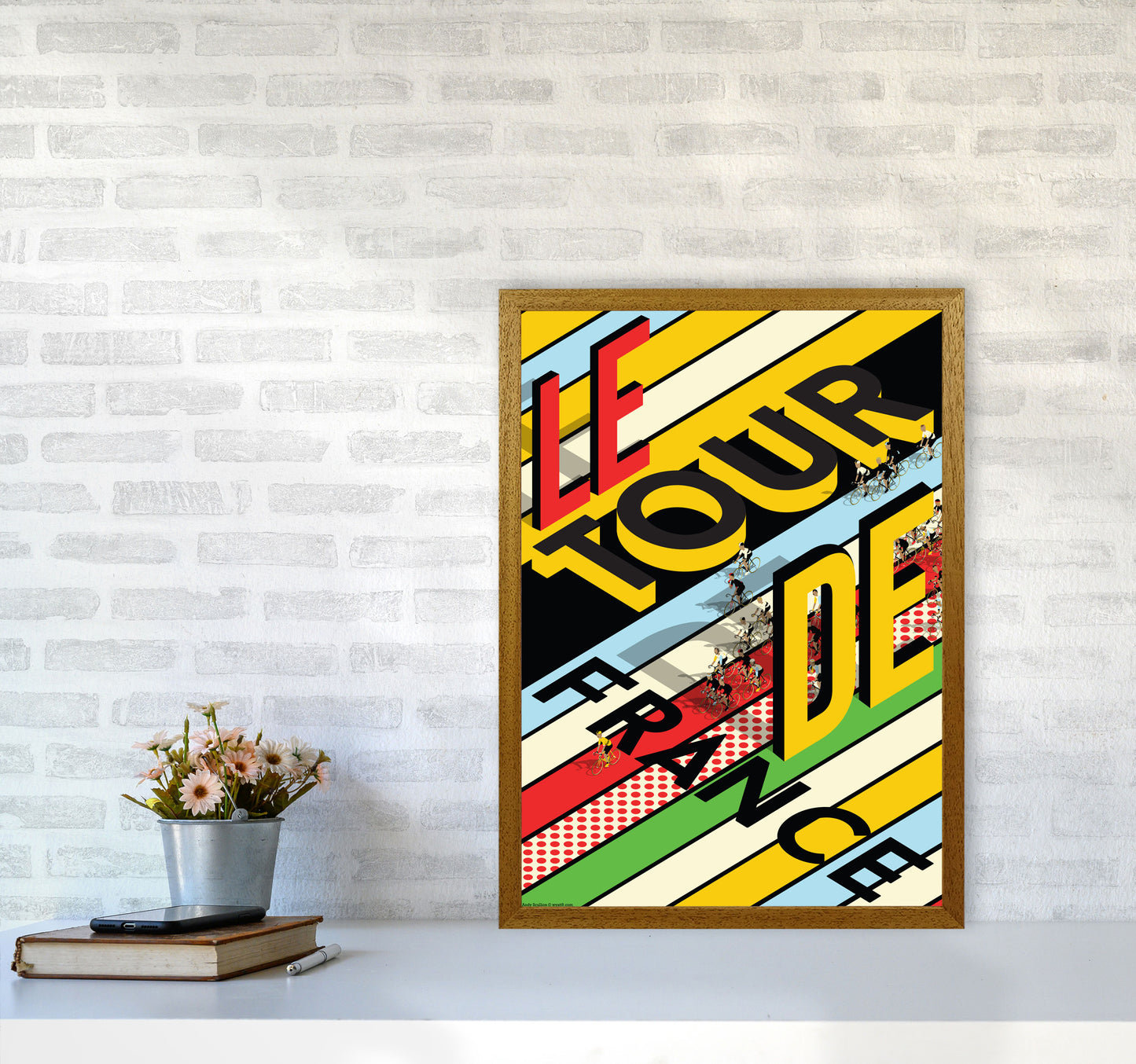 TDF Isometric by Wyatt9 A2 Print Only