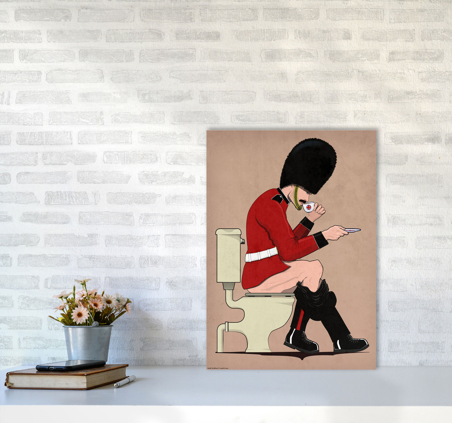 Soldier by Wyatt9 A2 Black Frame