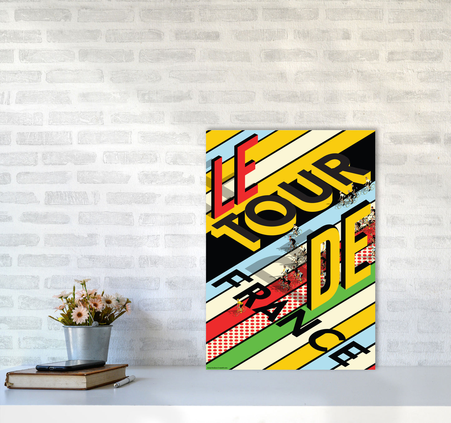 TDF Isometric by Wyatt9 A2 Black Frame