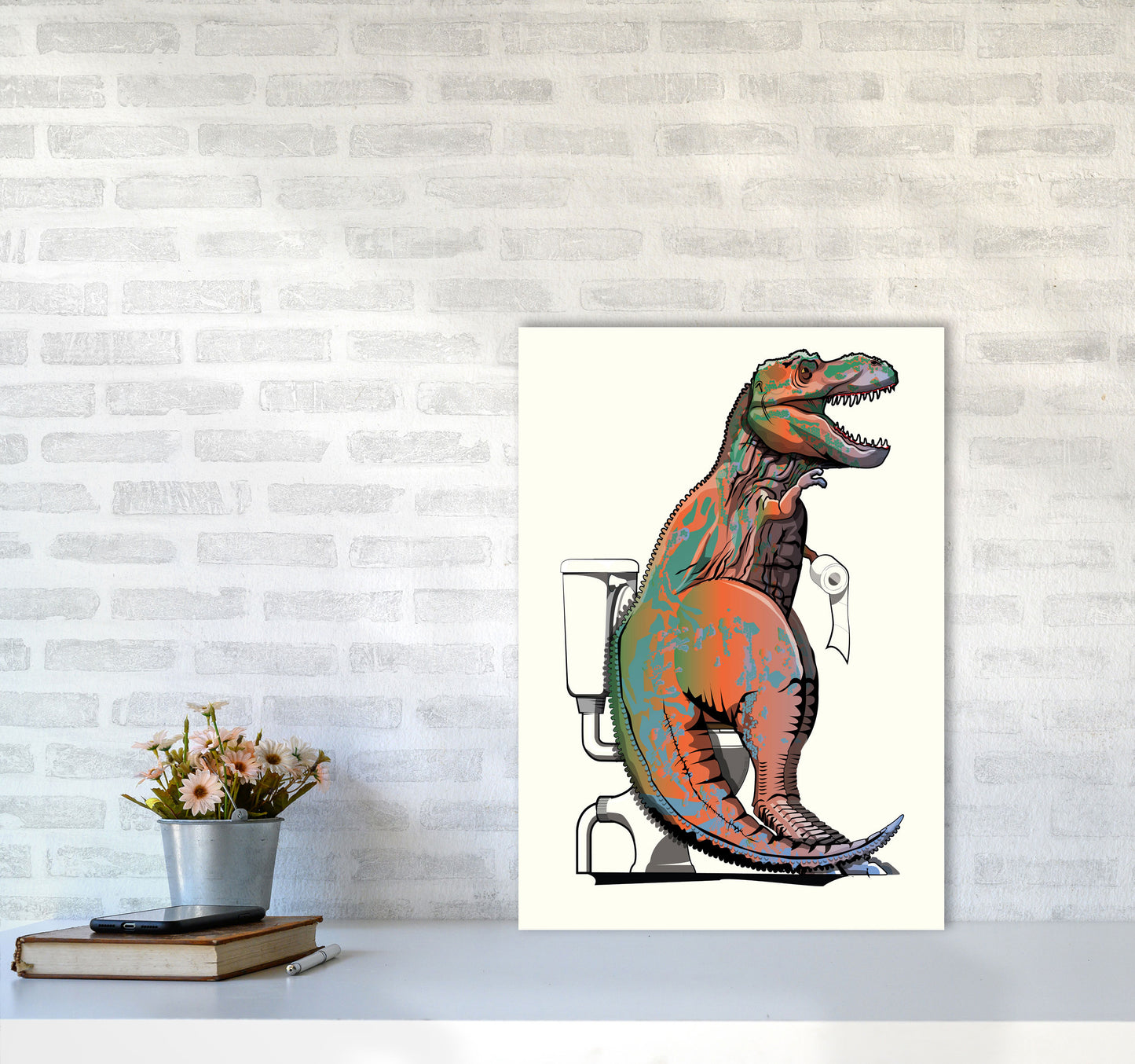 Trex Toilet Bathroom by Wyatt9 A2 Black Frame