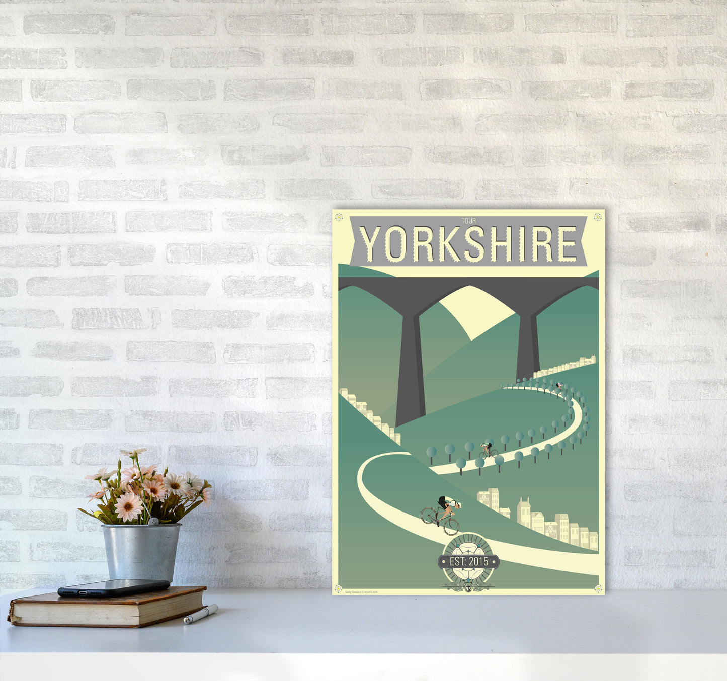 Yorkshire 2019 by Wyatt9 A2 Black Frame