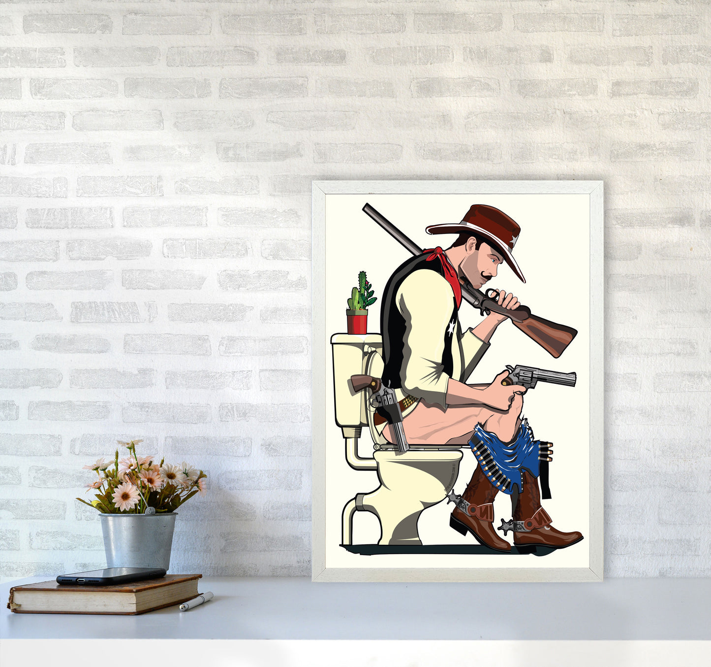 Cowboy by Wyatt9 A2 Oak Frame