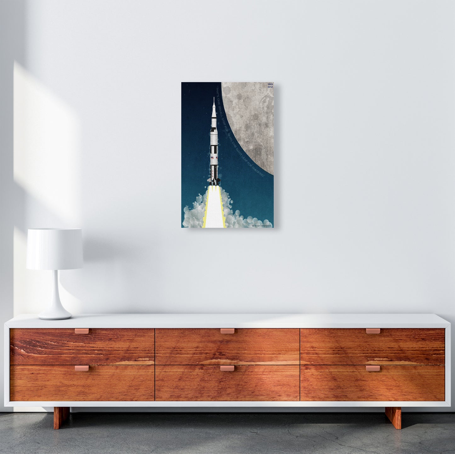 Apollo Art Print by Wyatt9 A3 Canvas