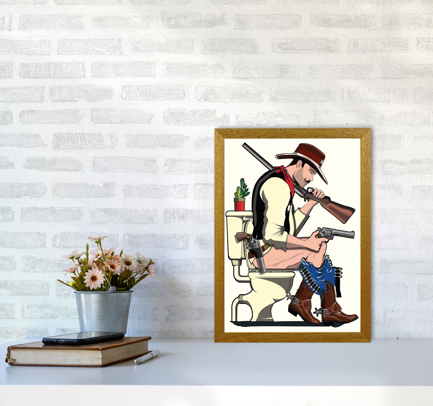 Cowboy by Wyatt9 A3 Print Only