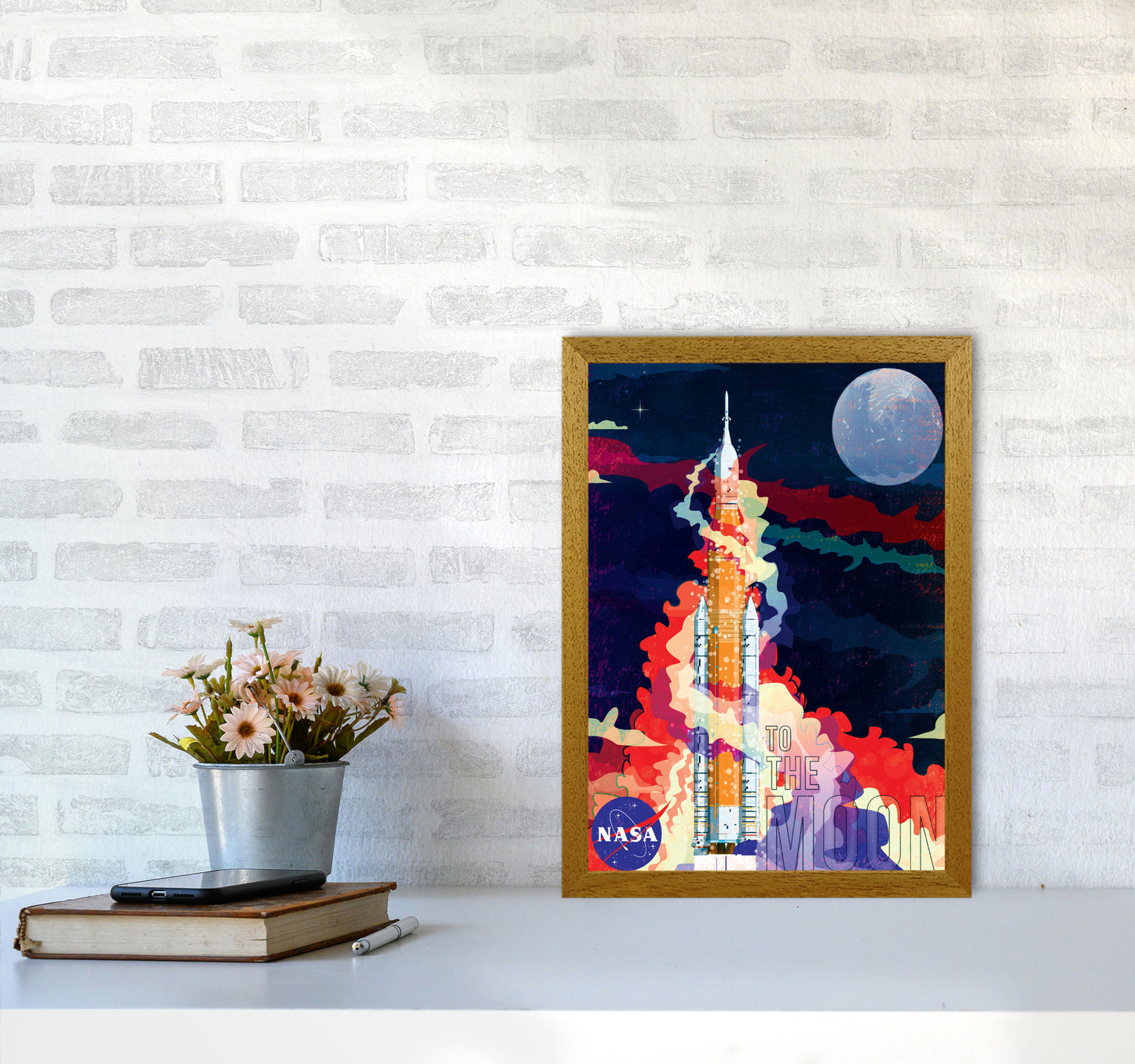 SLS Retro Print by Wyatt9 A3 Print Only