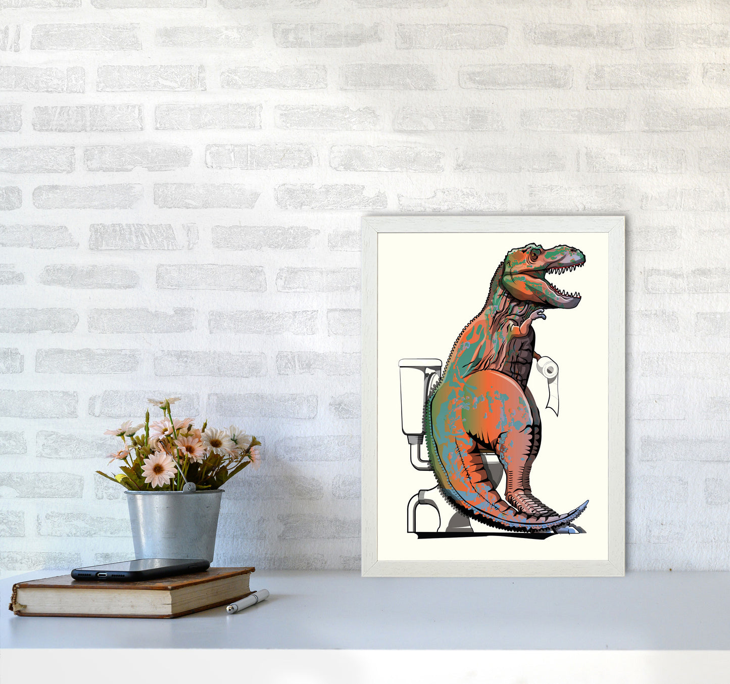 Trex Toilet Bathroom by Wyatt9 A3 Oak Frame