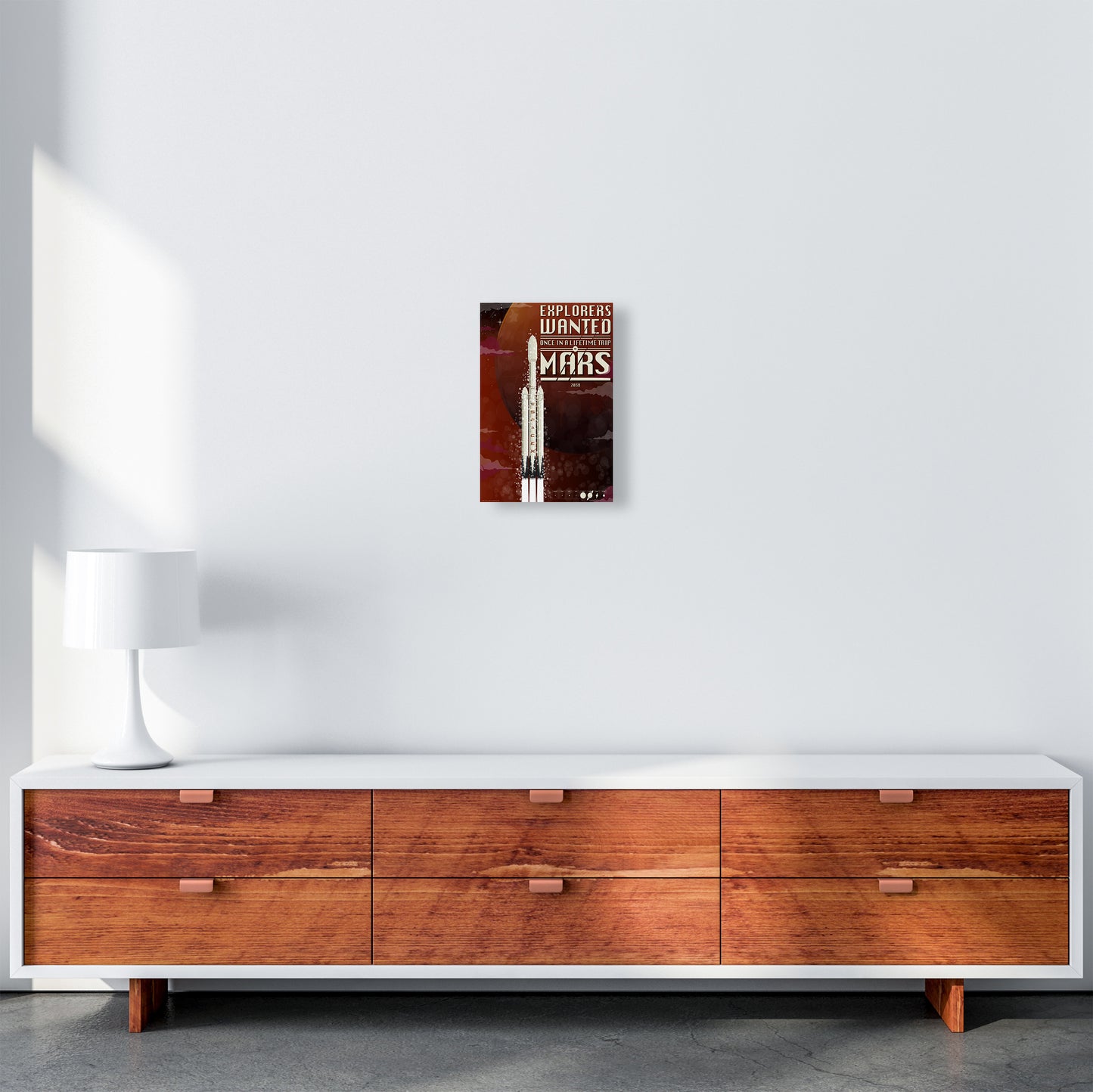 SpaceX by Wyatt9 A4 Canvas