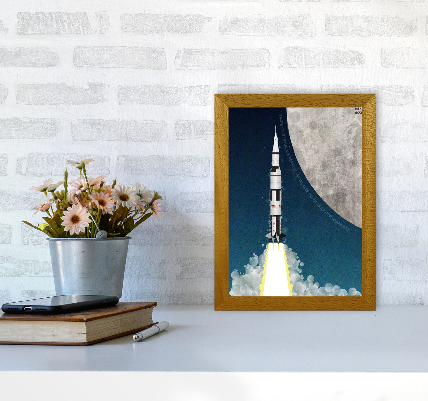 Apollo Art Print by Wyatt9 A4 Print Only