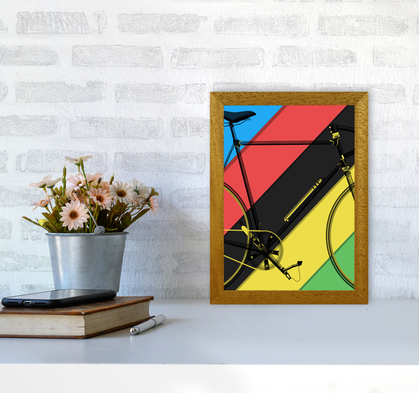World Champ Cycling Print by Wyatt9 A4 Print Only