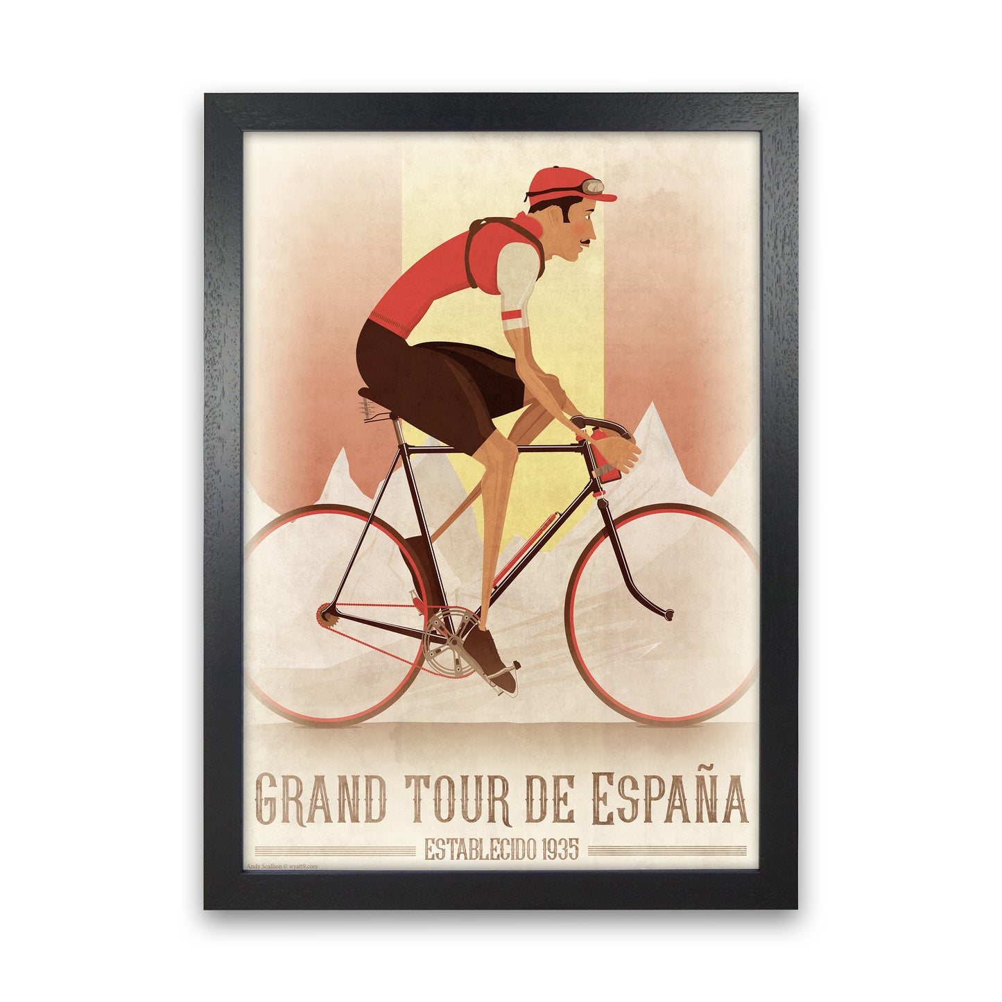 Vintage Spanish Tour by Wyatt9 Black Grain
