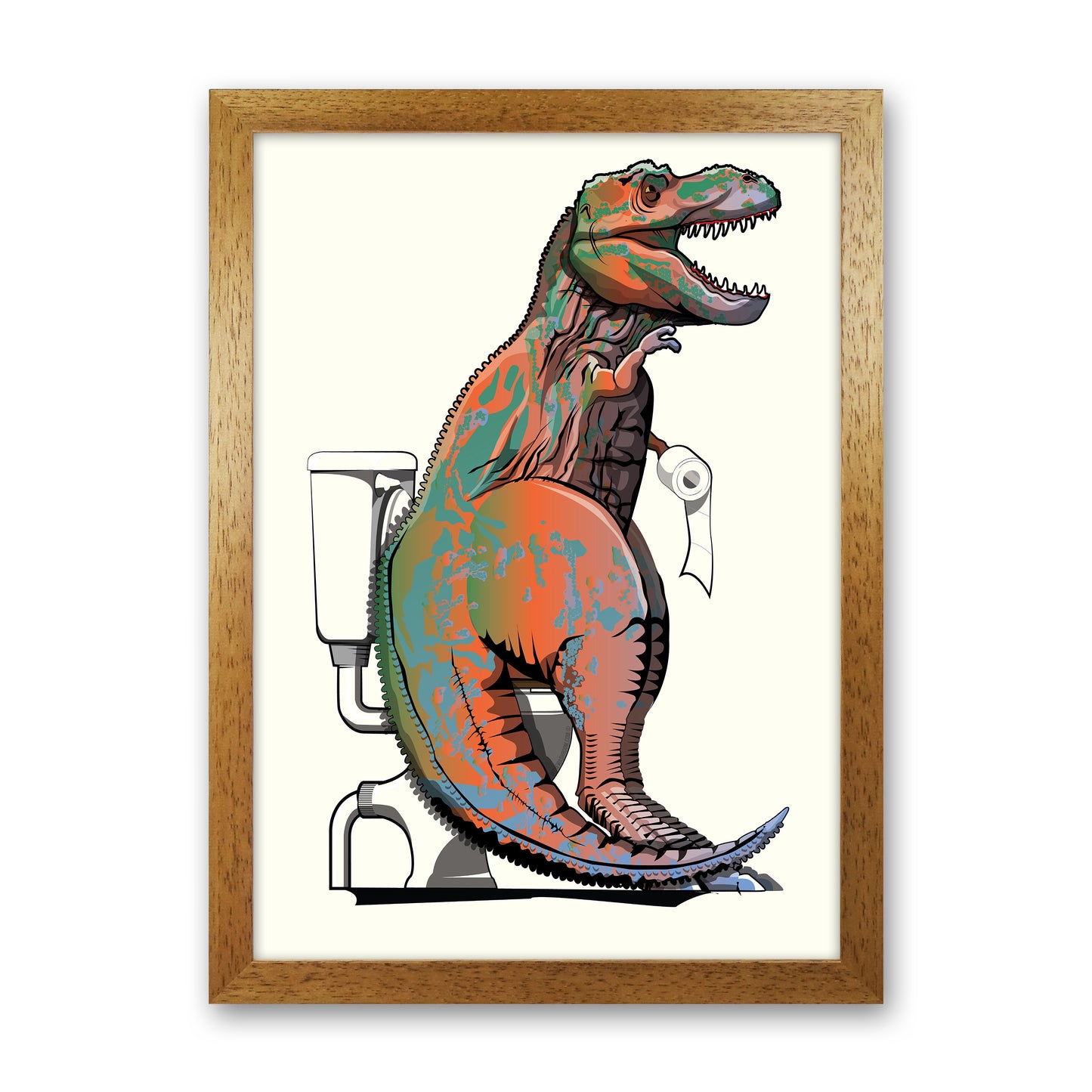 Trex Toilet Bathroom by Wyatt9 Oak Grain