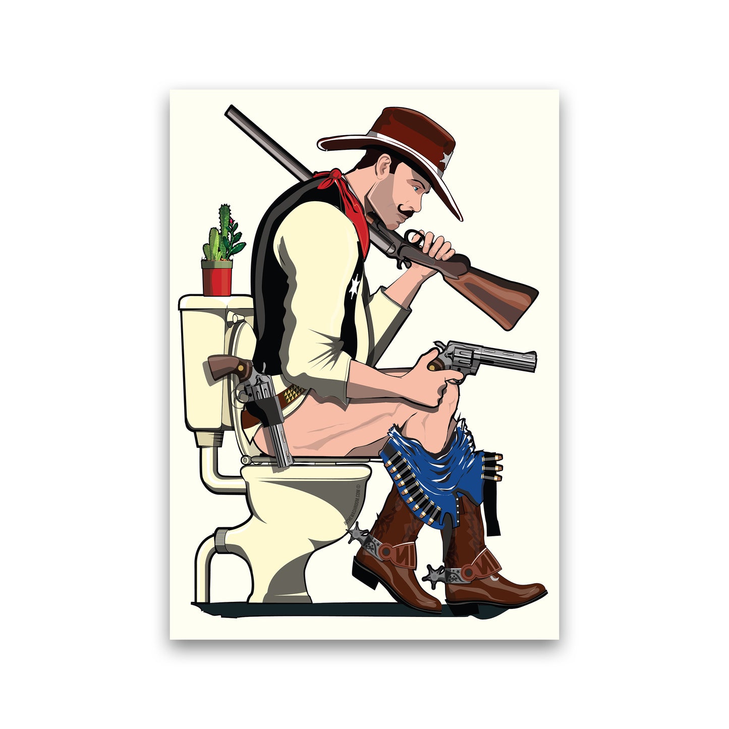 Cowboy by Wyatt9 Print Only