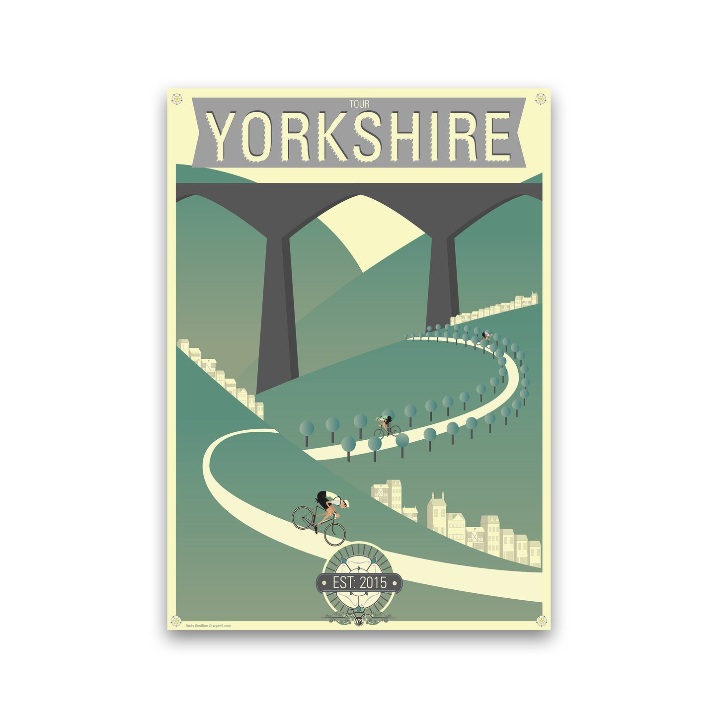 Yorkshire 2019 by Wyatt9 Print Only