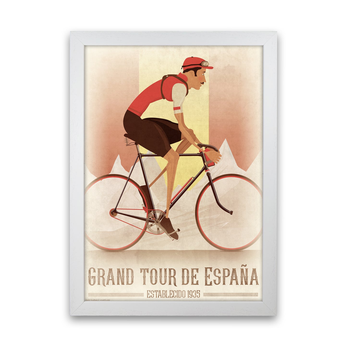 Vintage Spanish Tour by Wyatt9 White Grain