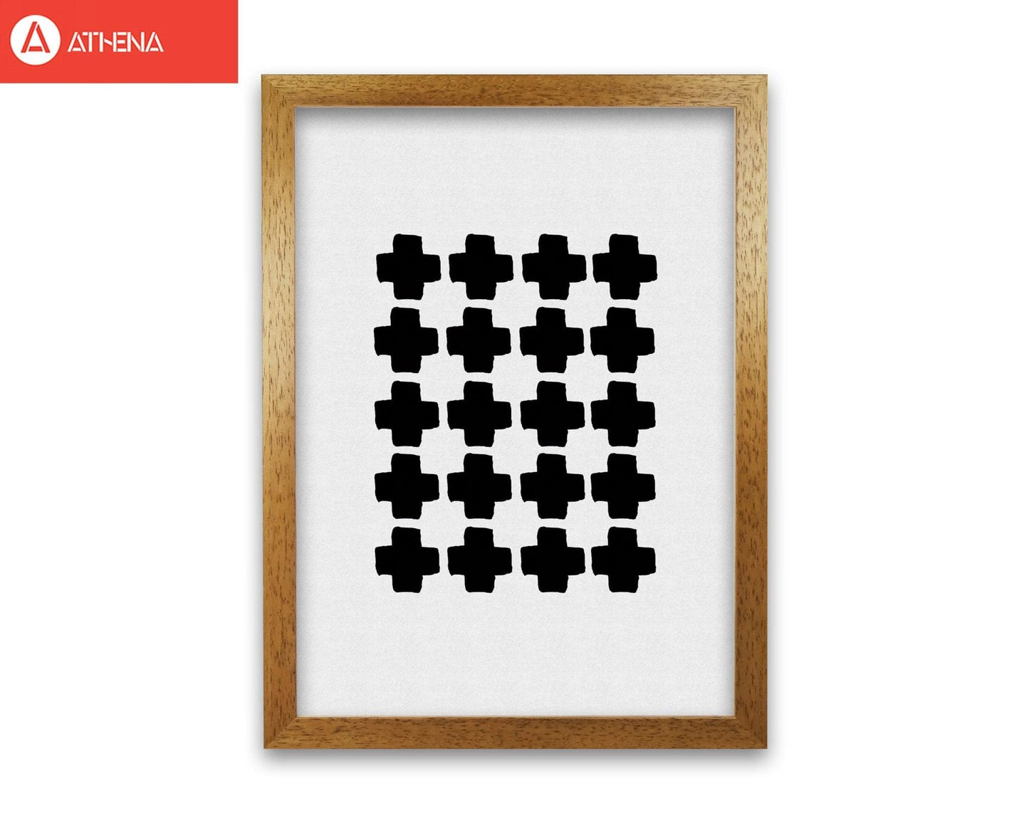 Black and white abstract iii fine art print by orara studio