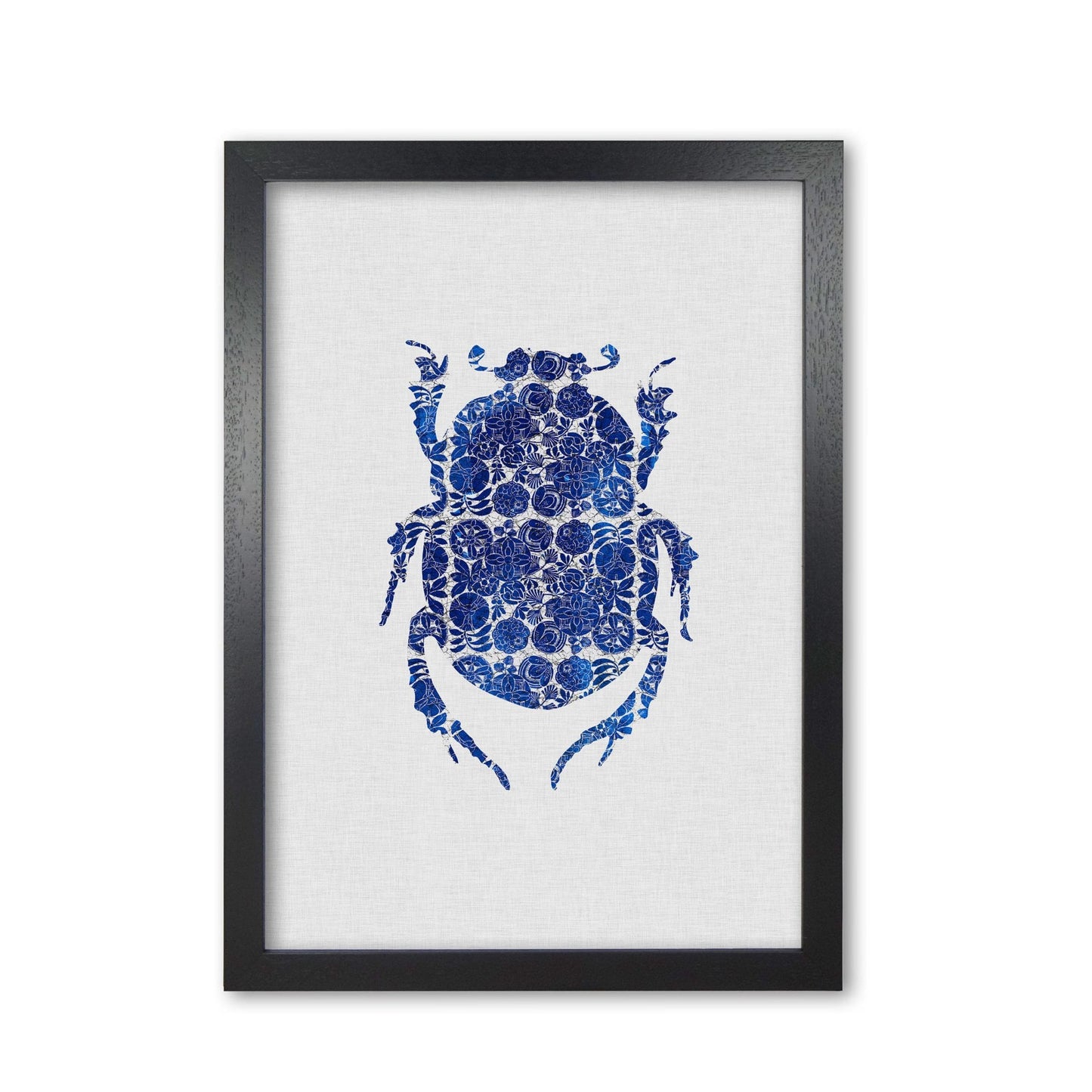 Blue beetle i fine art print by orara studio