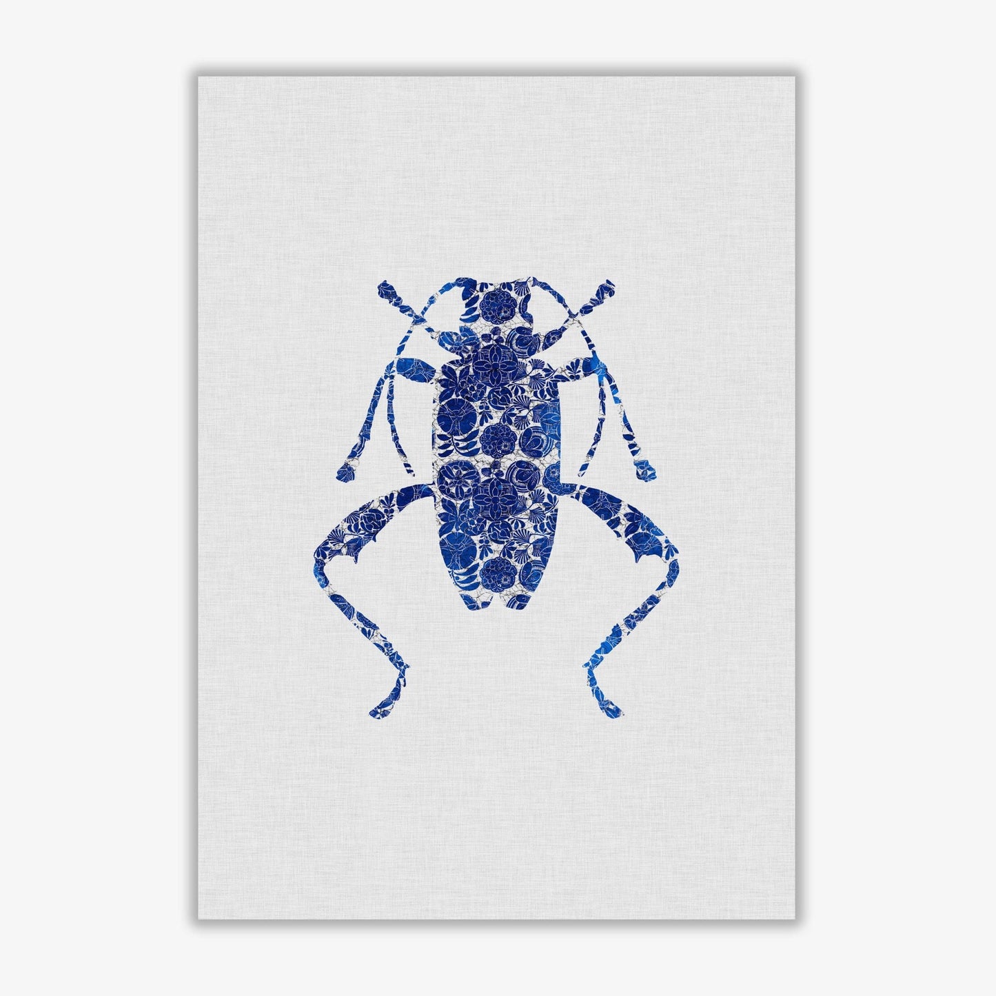 Blue beetle iv fine art print by orara studio