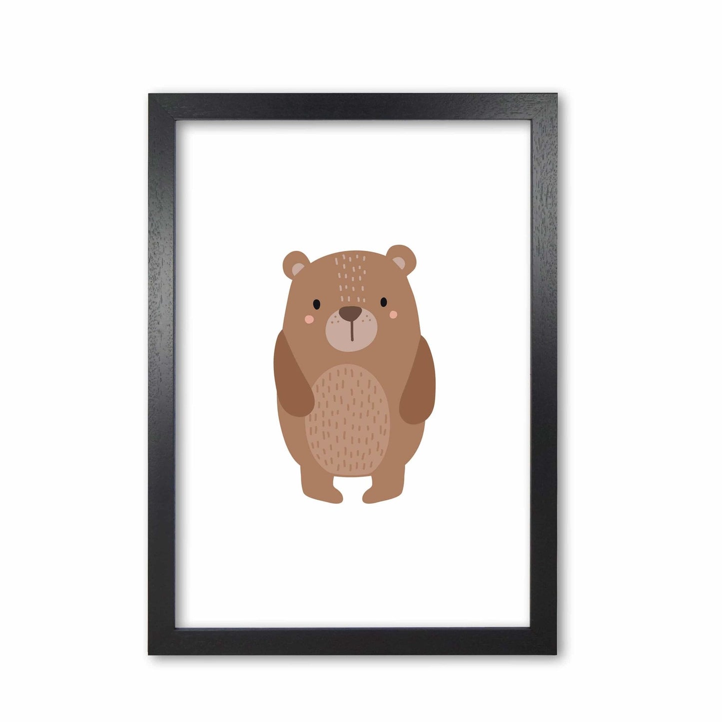 Children's animals, bear modern fine art print