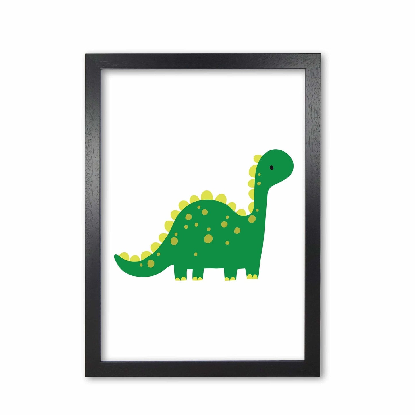 Children's animals, dino modern fine art print