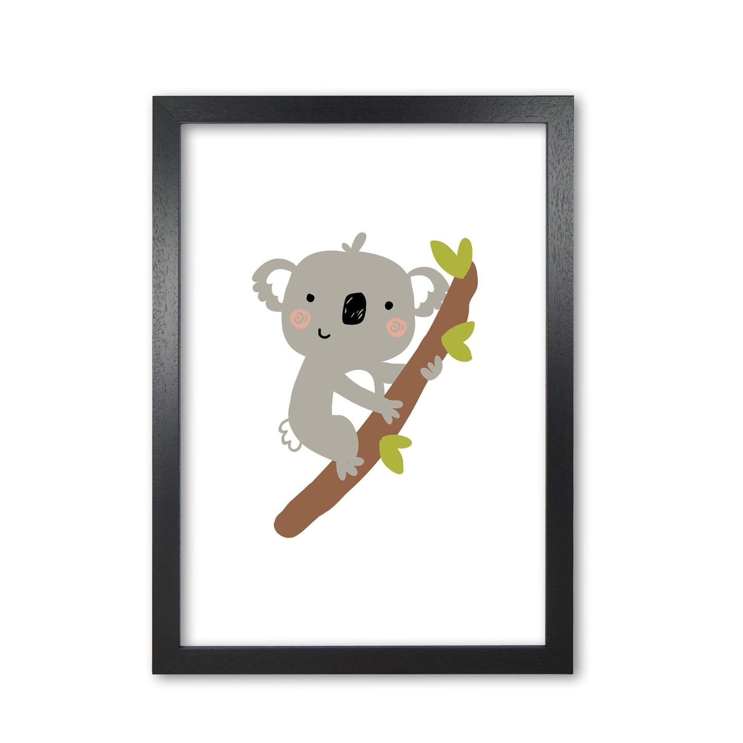 Children's animals, koala modern fine art print