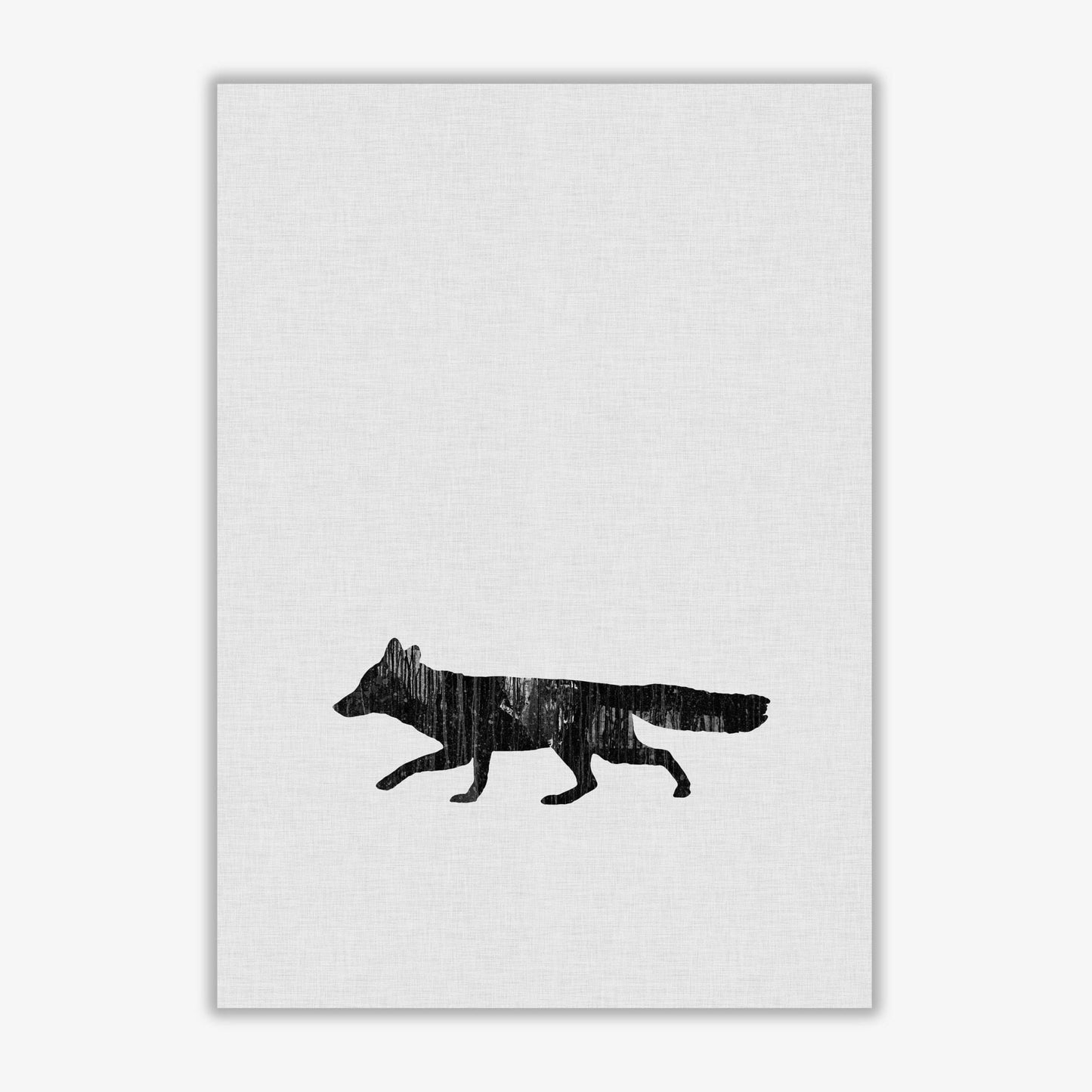 Fox animal art fine art print by orara studio