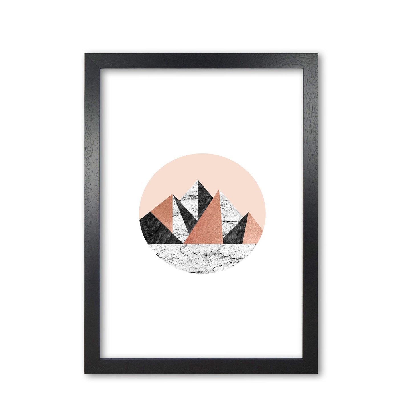 Geometric landscape i fine art print by orara studio