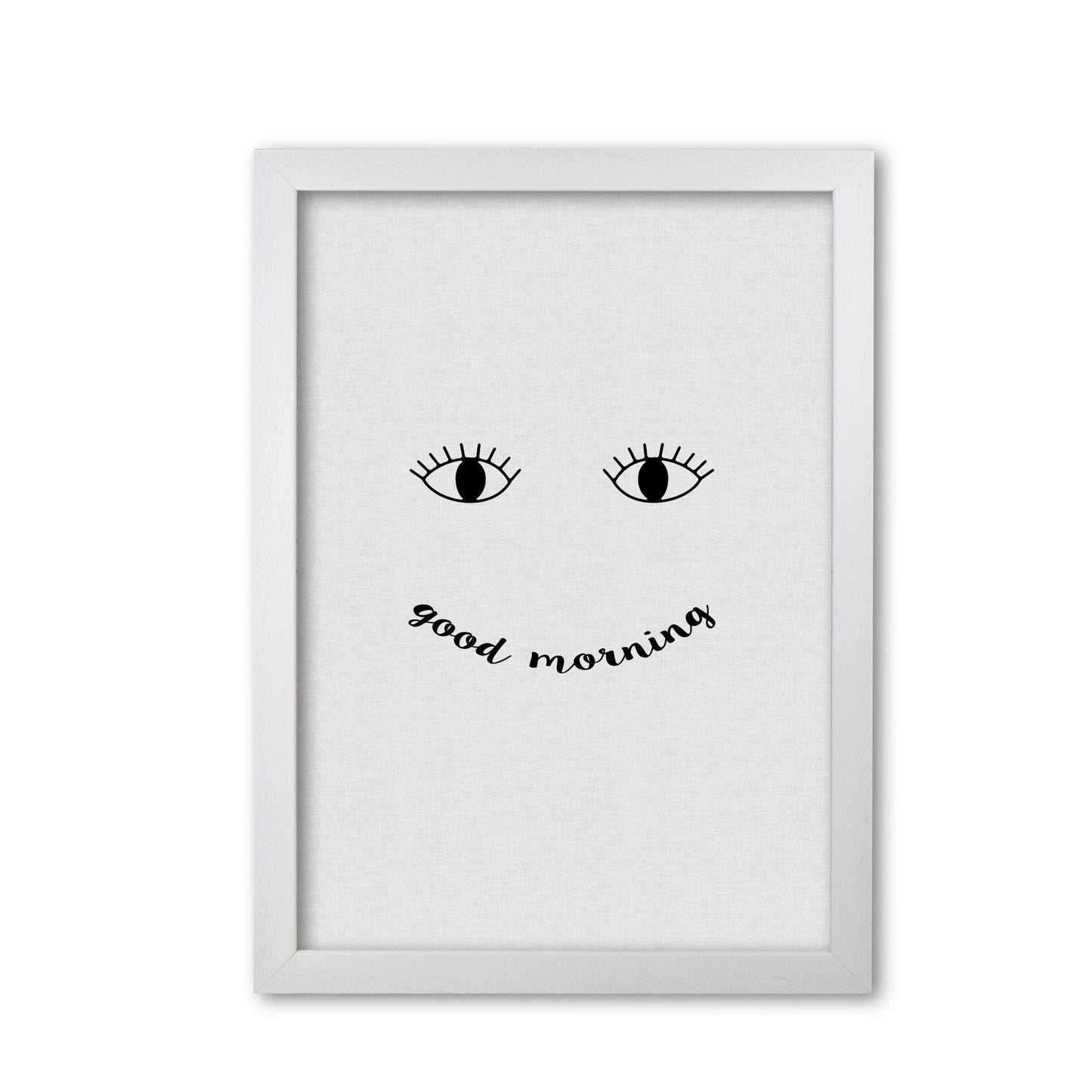 Good morning quote fine art print by orara studio