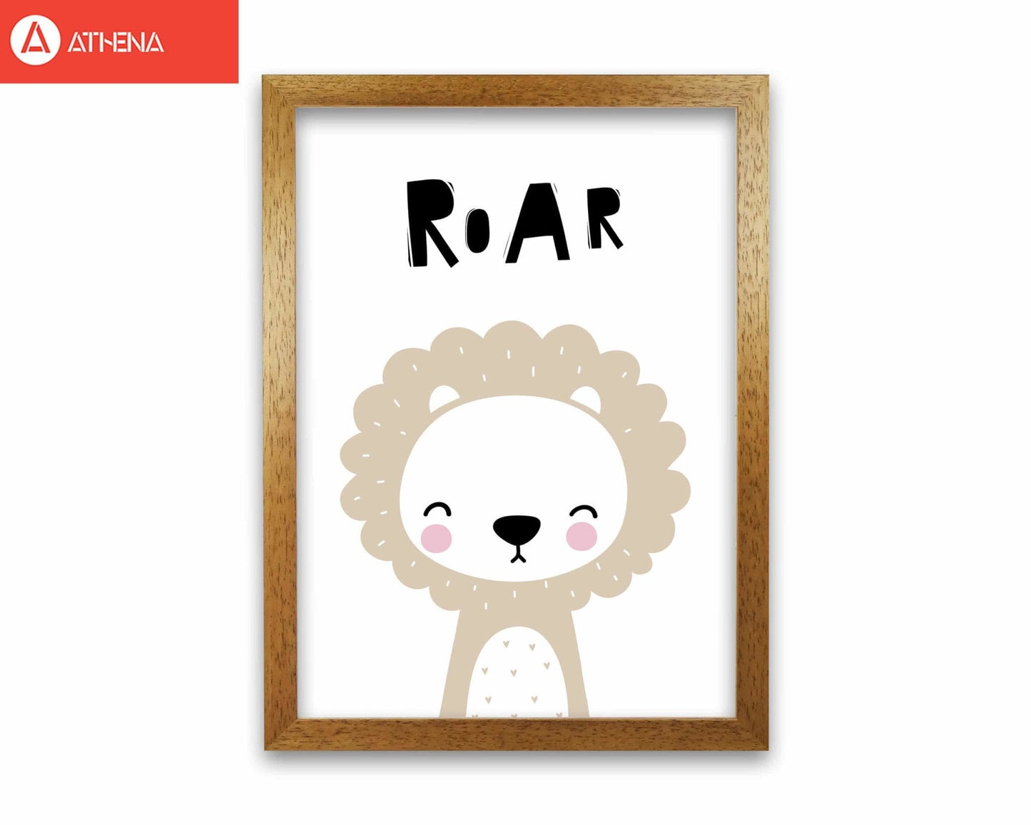 Lion roar modern fine art print