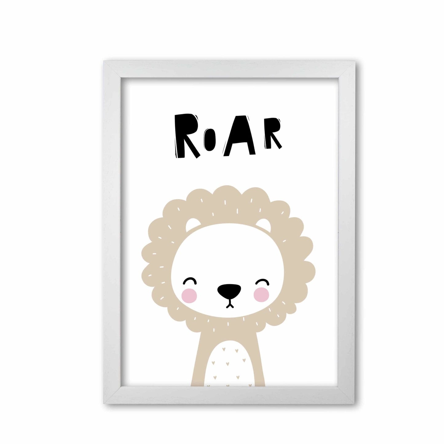 Lion roar modern fine art print