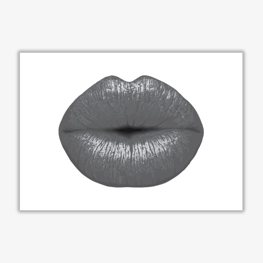 Lips modern fine art print