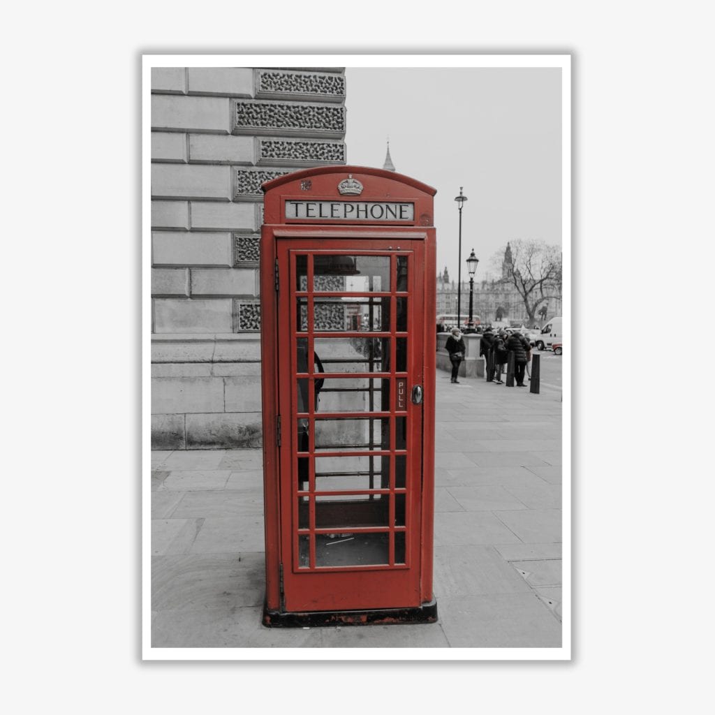 London red phonebox modern fine art print