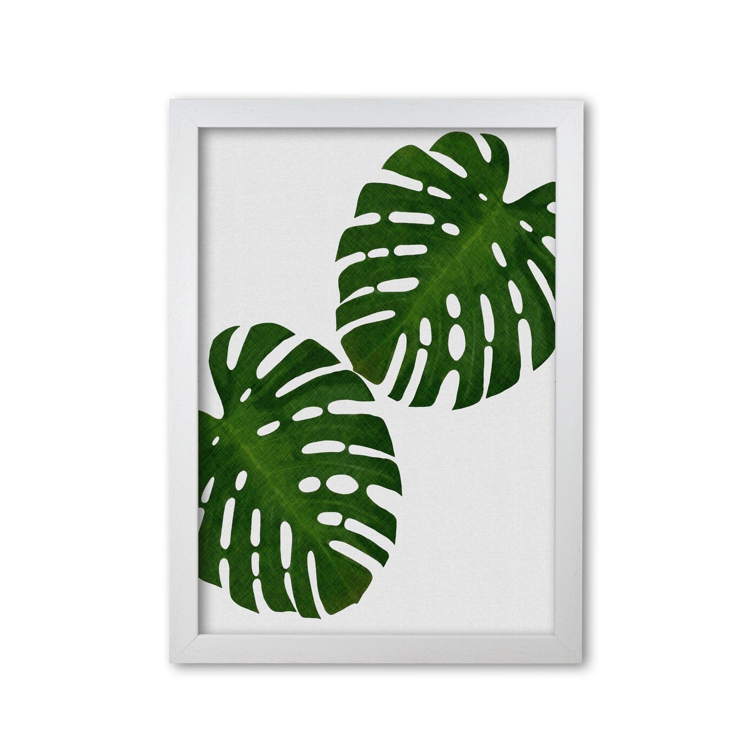 Monstera leaf ii fine art print by orara studio, framed botanical & nature art print