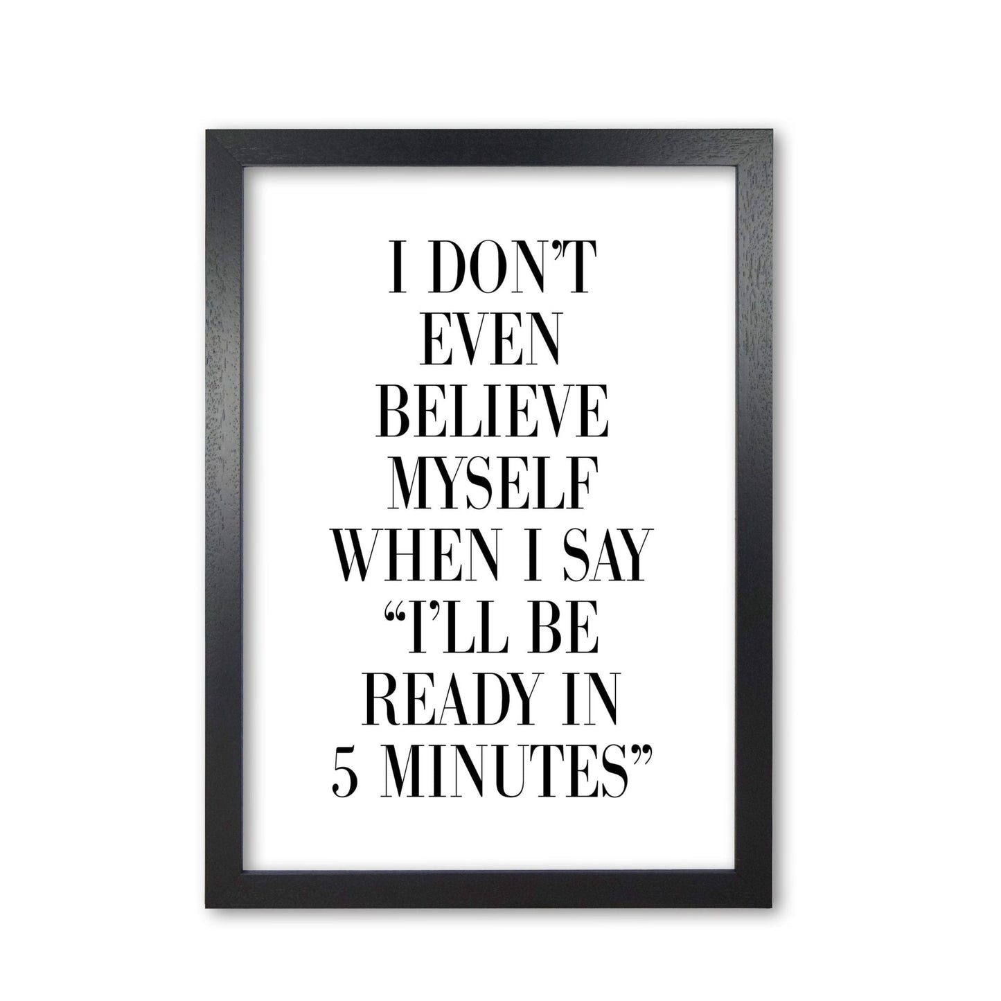 Ready in 5 minutes modern fine art print