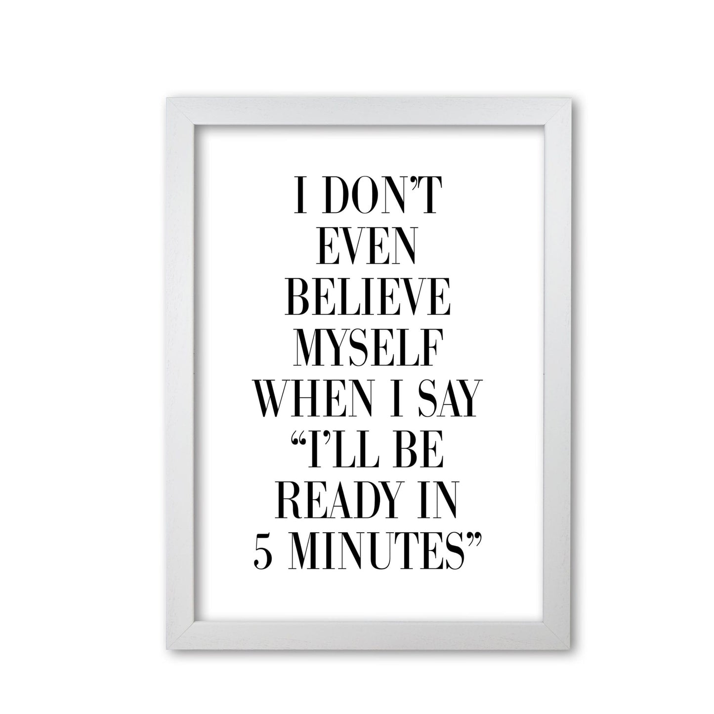 Ready in 5 minutes modern fine art print
