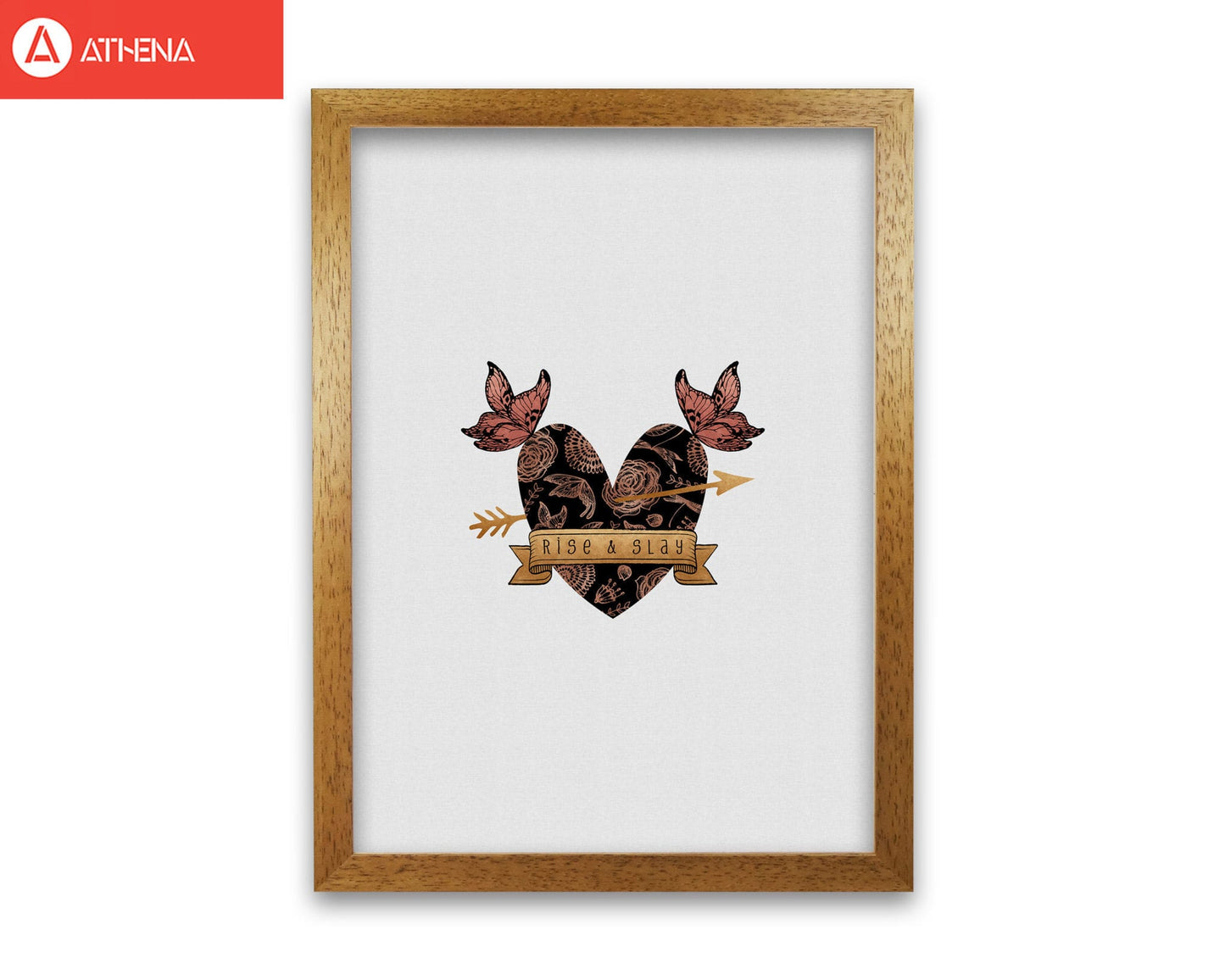 Rise & slay steampunk fine art print by orara studio